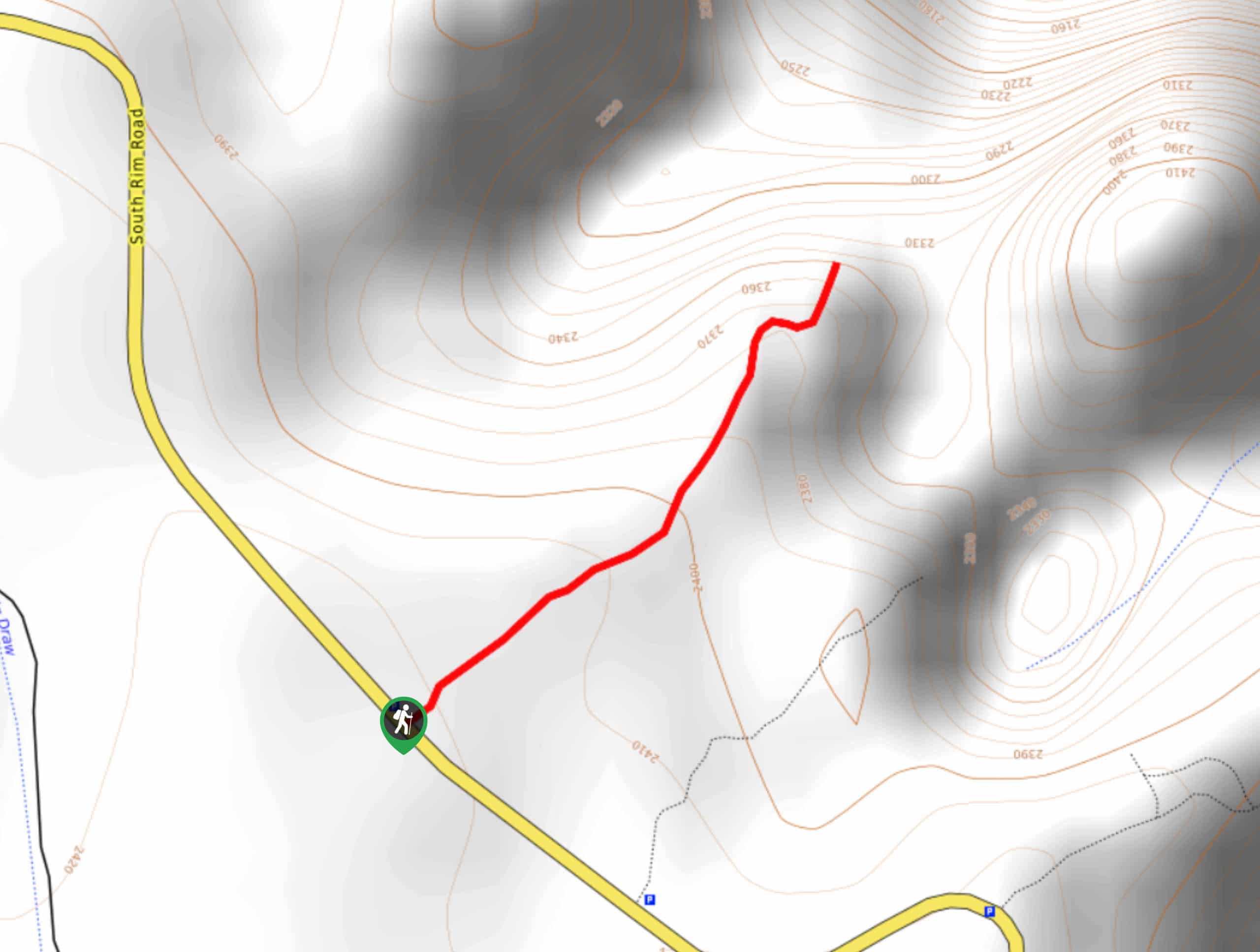 Devil’s Lookout Trail Map