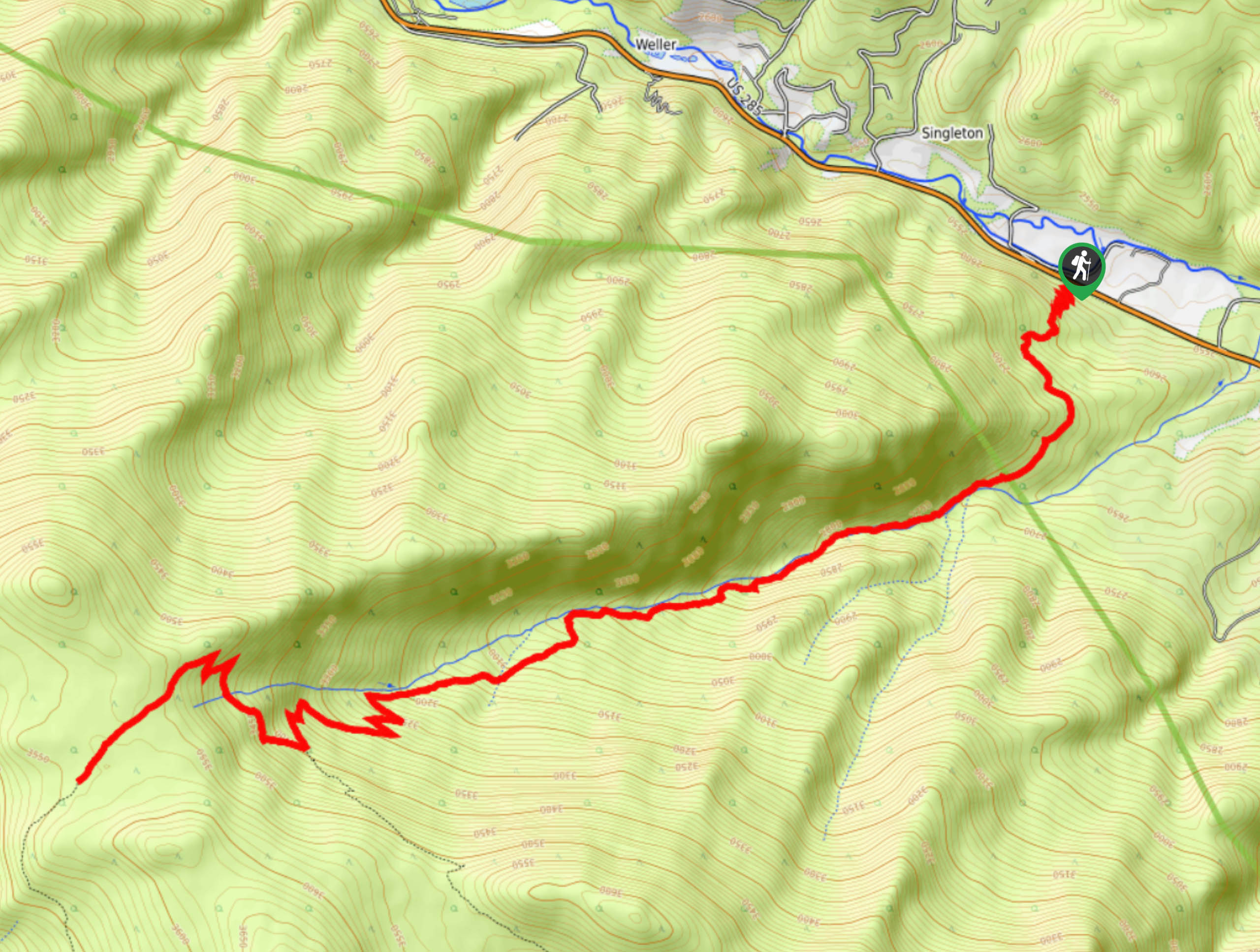 Ben Tyler Trail Map