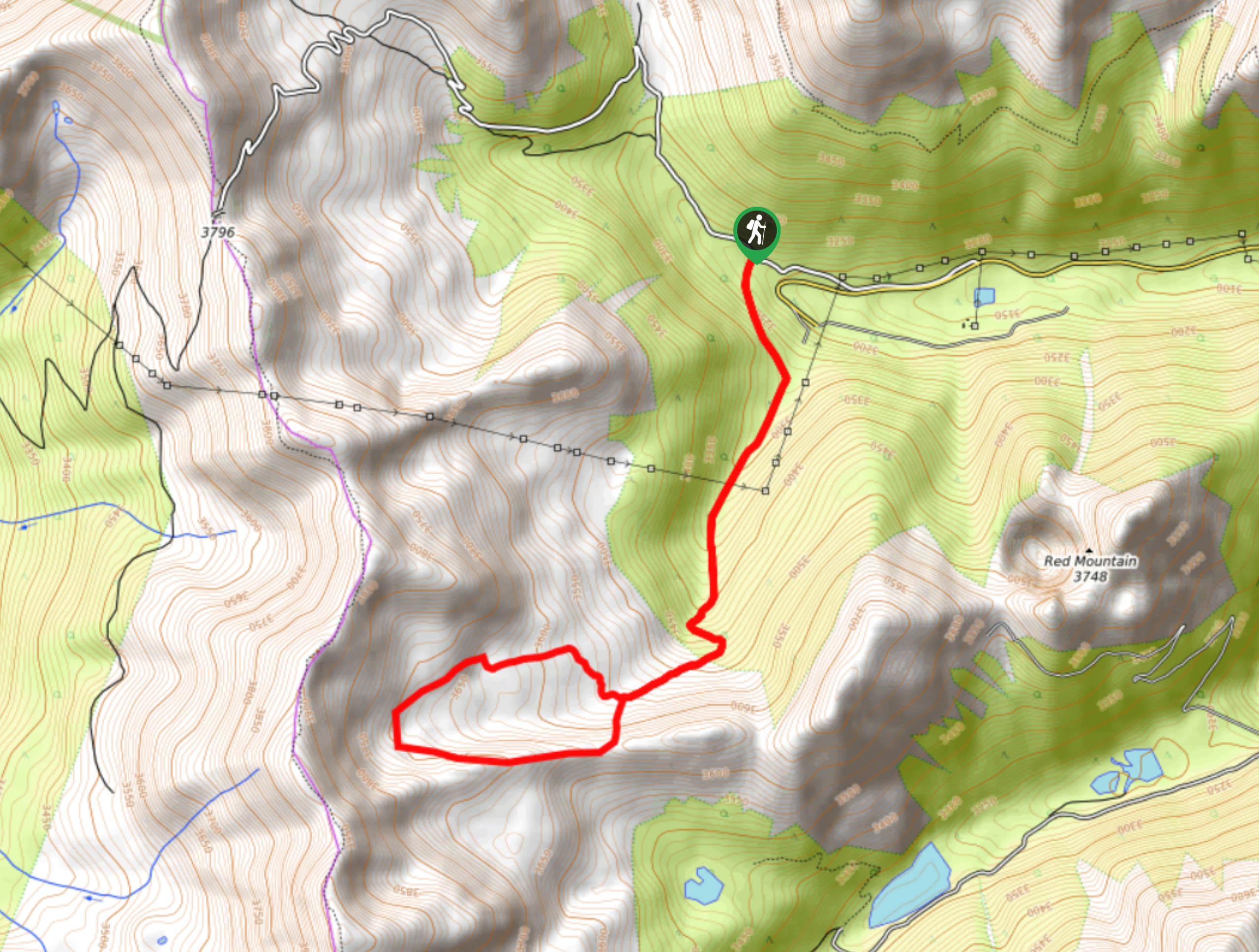 Butler Gulch Trail Map