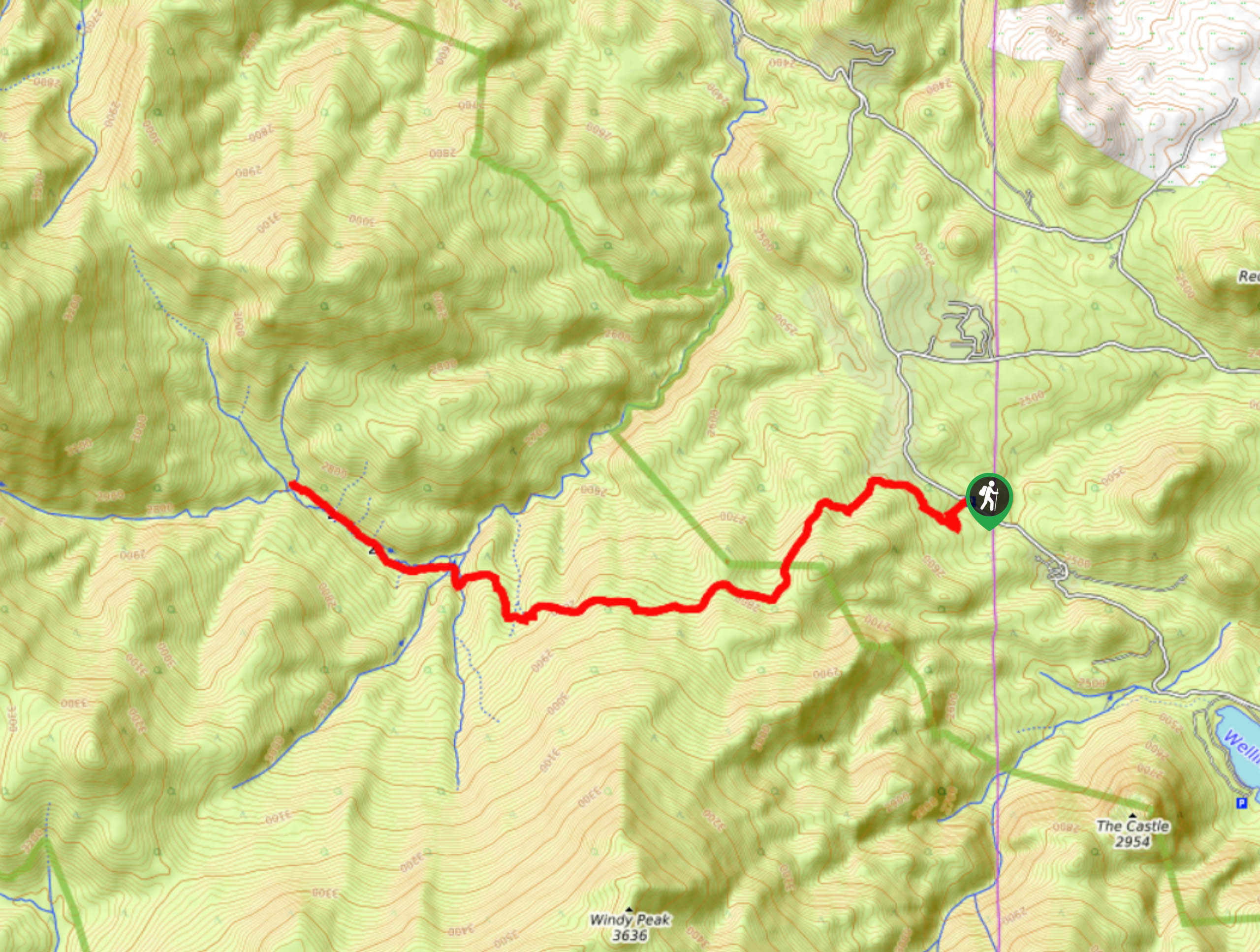 Craig Creek Trail Map