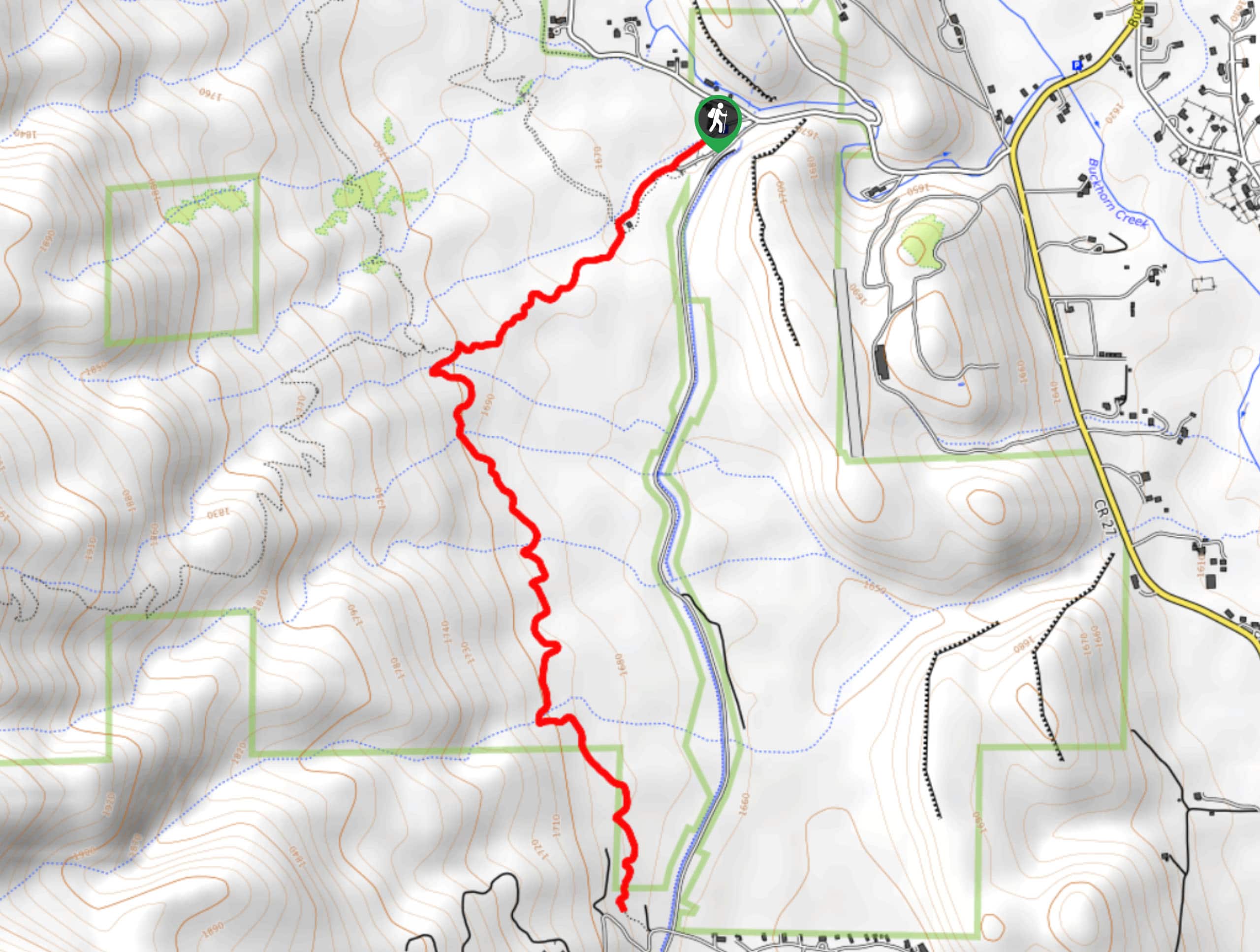 Eden Valley Hike Map