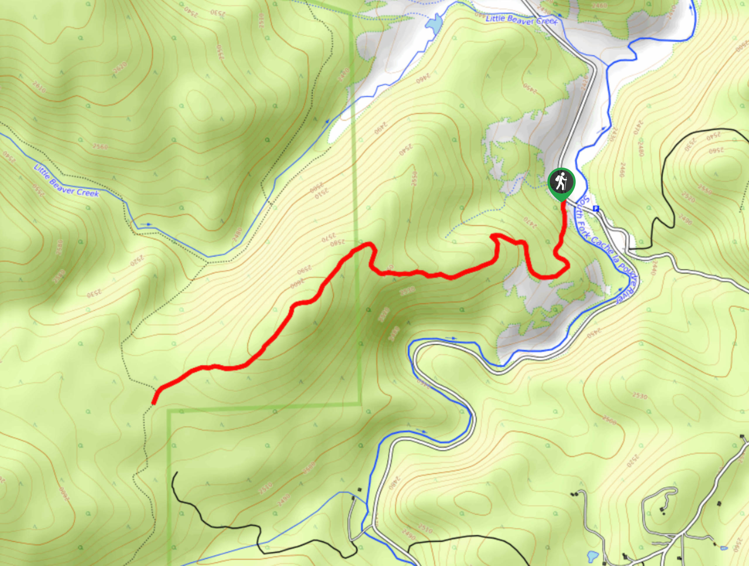 Fish Creek Trail Map