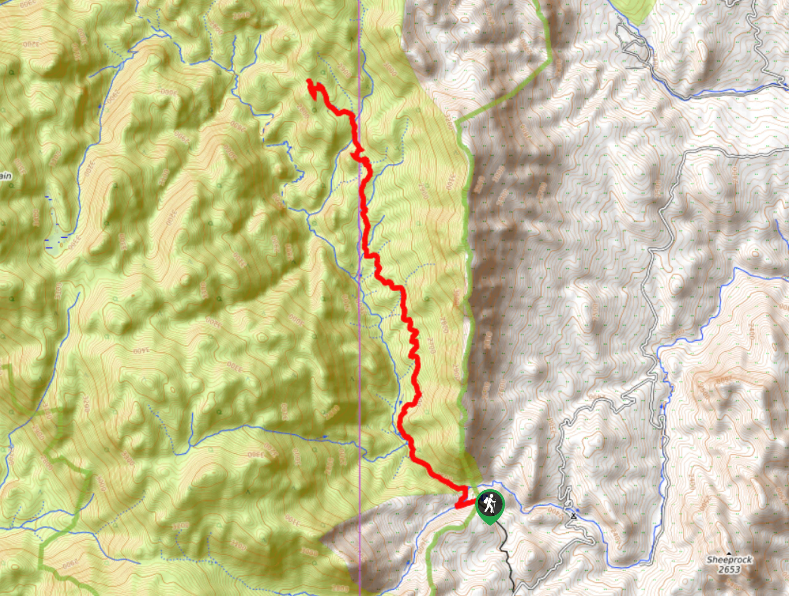 Goose Creek Trail Map