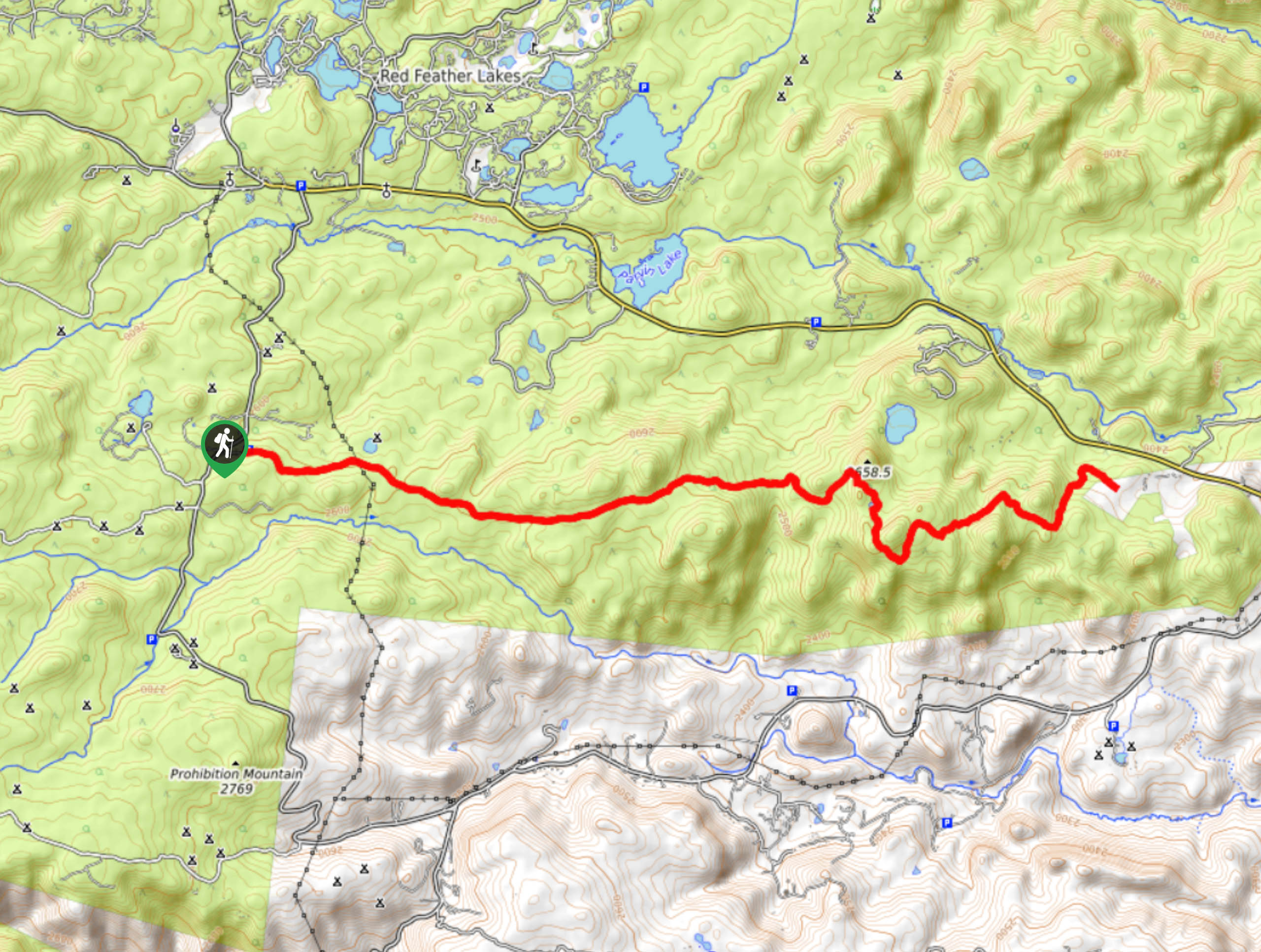 Granite Ridge Trail Map