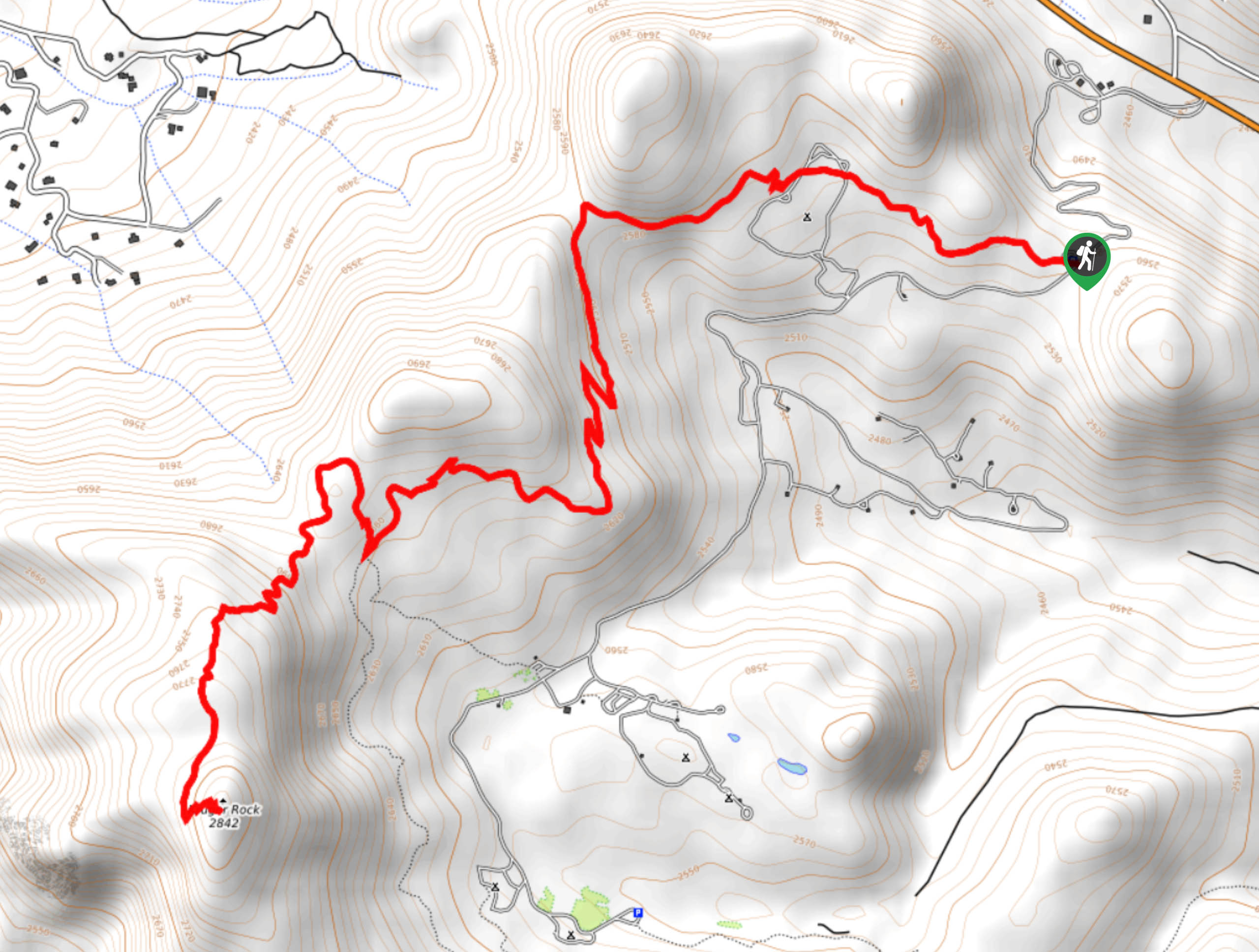 Limber Pine Trail Map