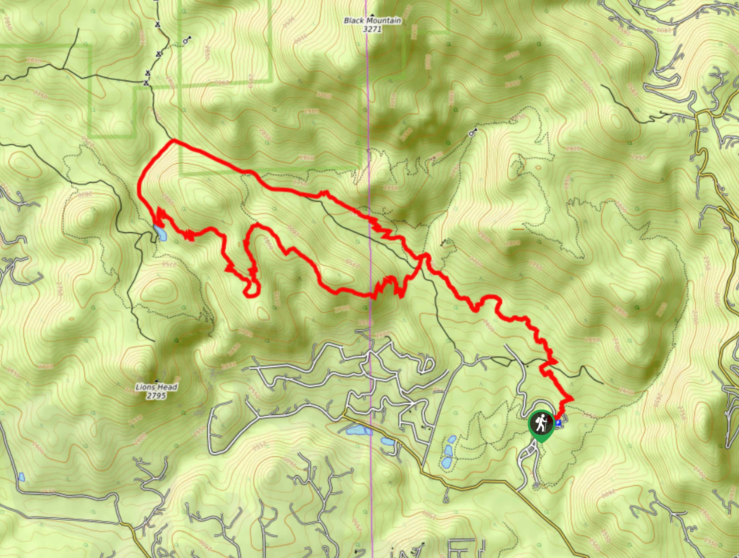 Marmot Passage Trail Map