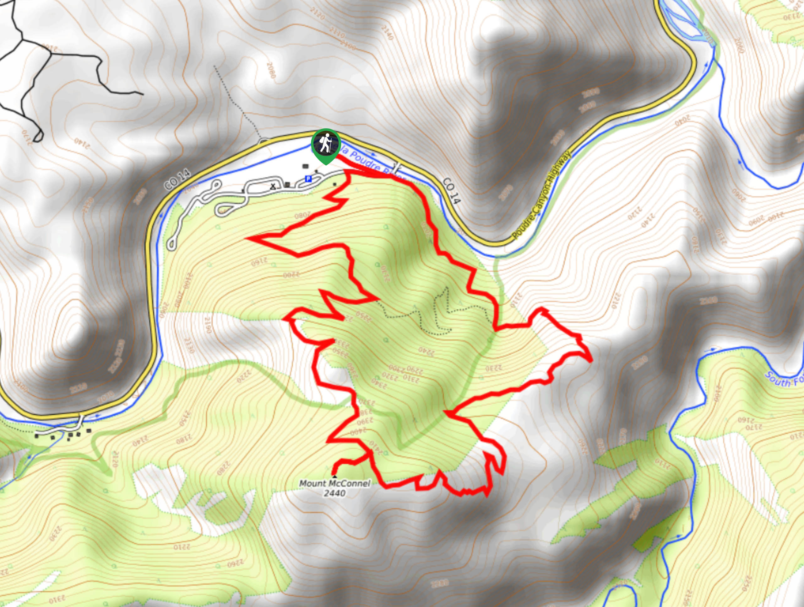 Mount McConnel Trail Map