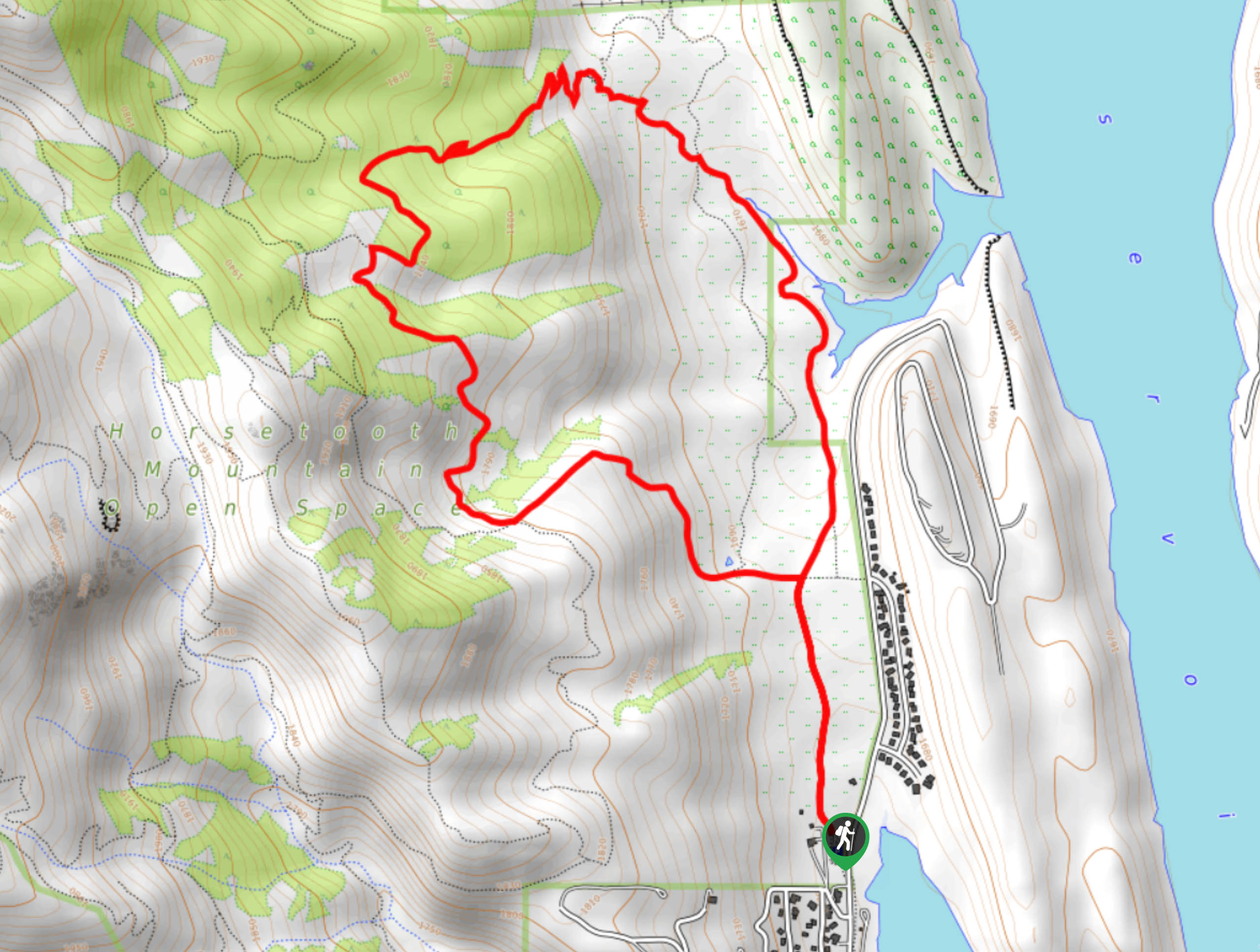 Sawmill Trail Map