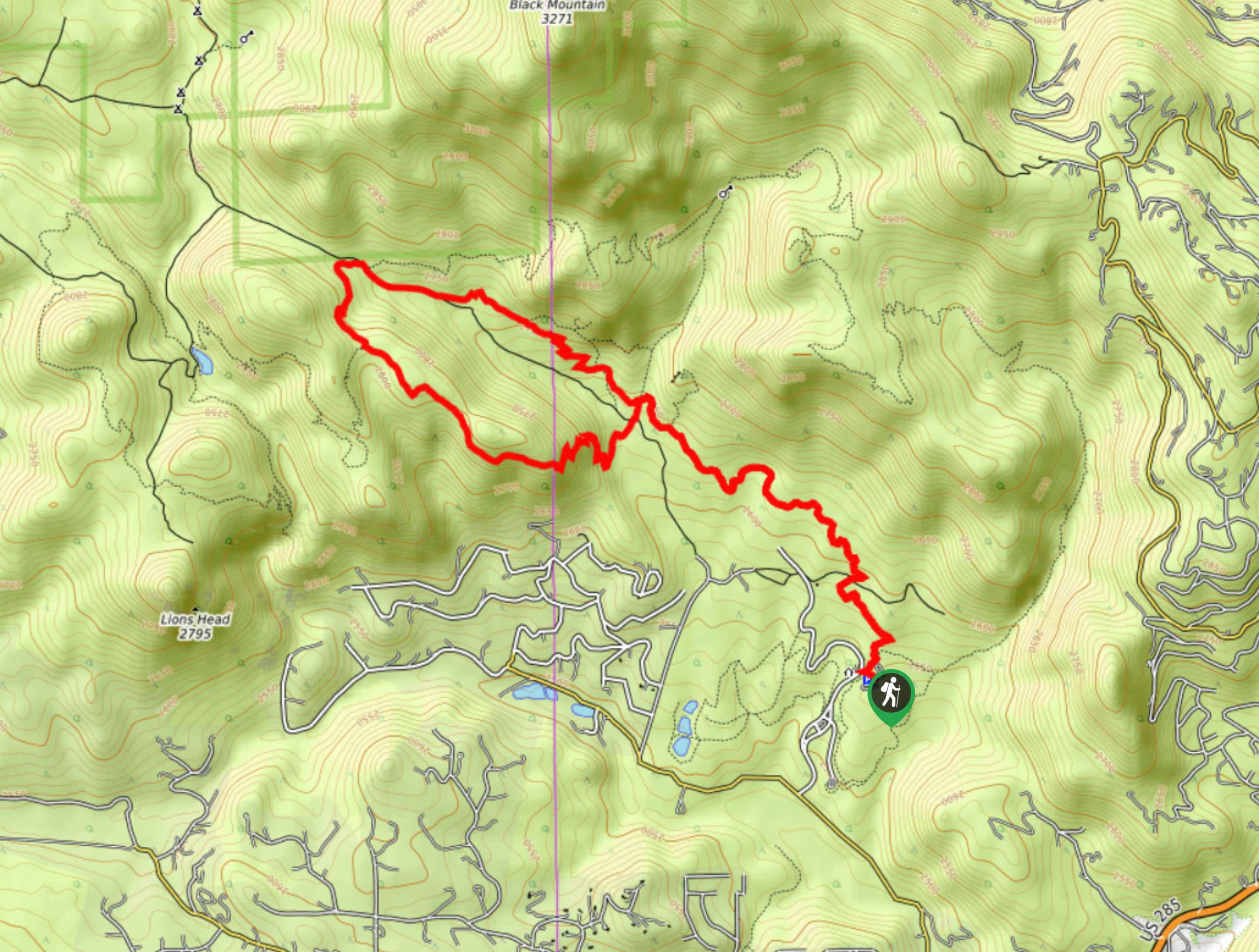 Scoutline Trail Map