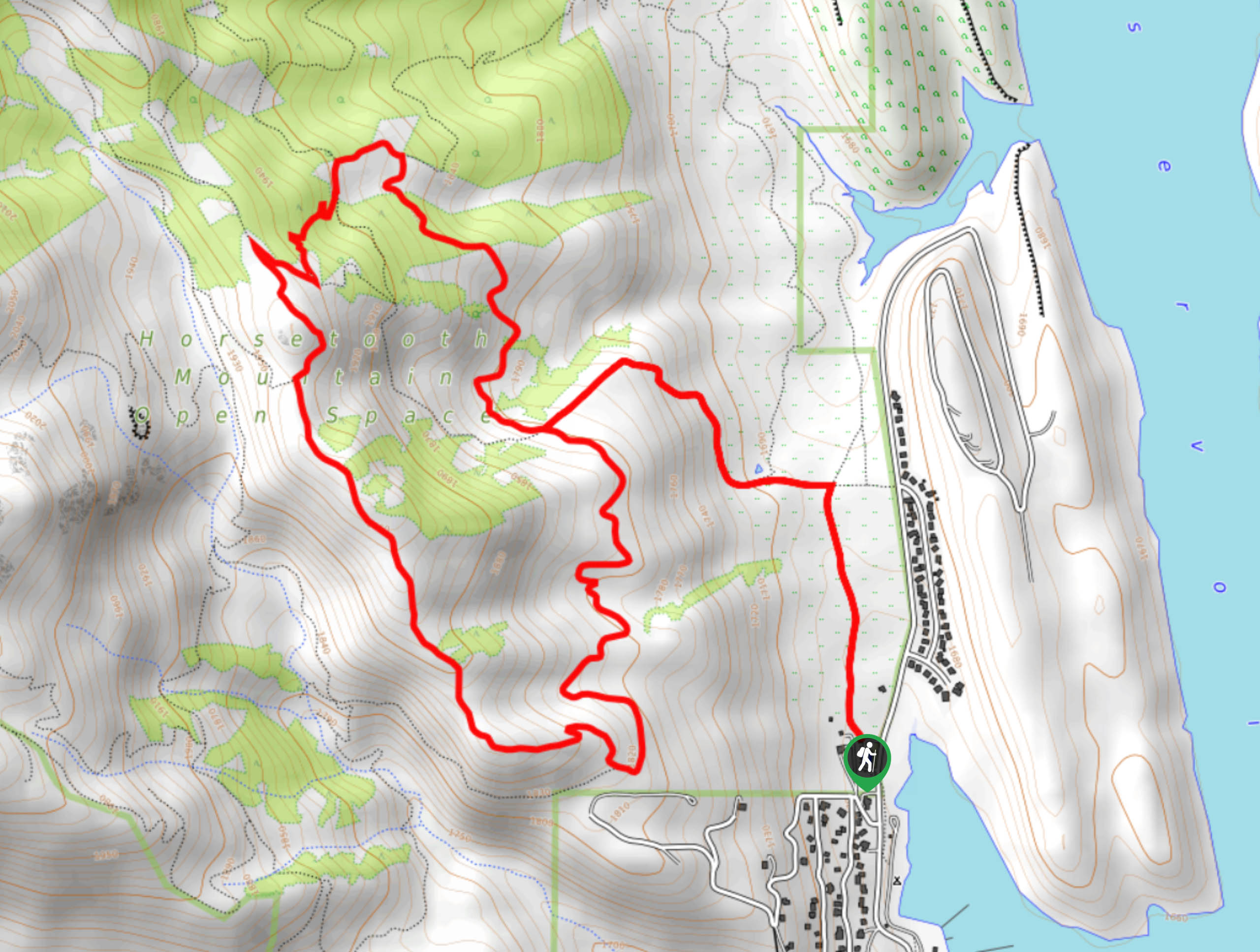 Stout Loop Trail Map