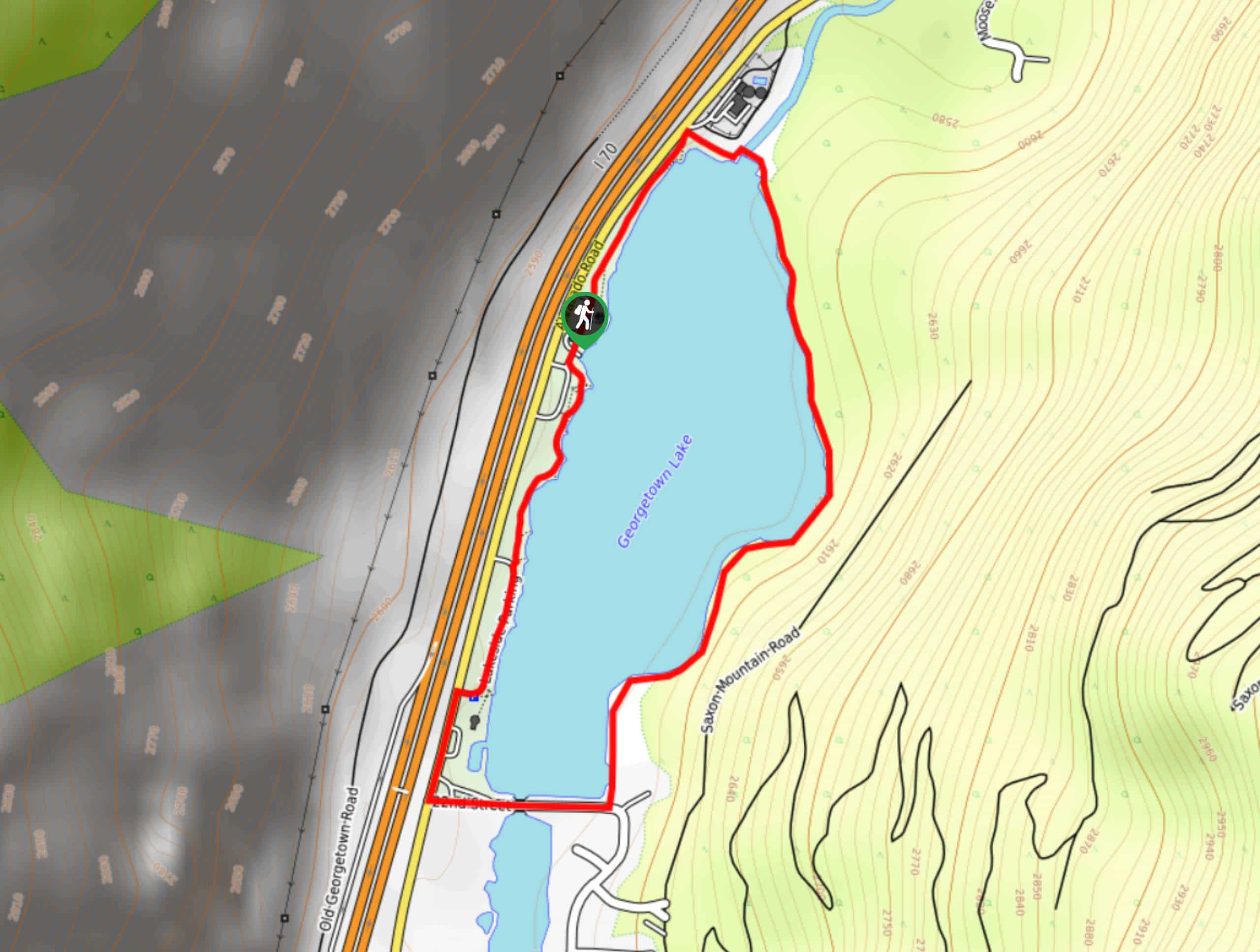 Tom Benoff Lake Trail Map