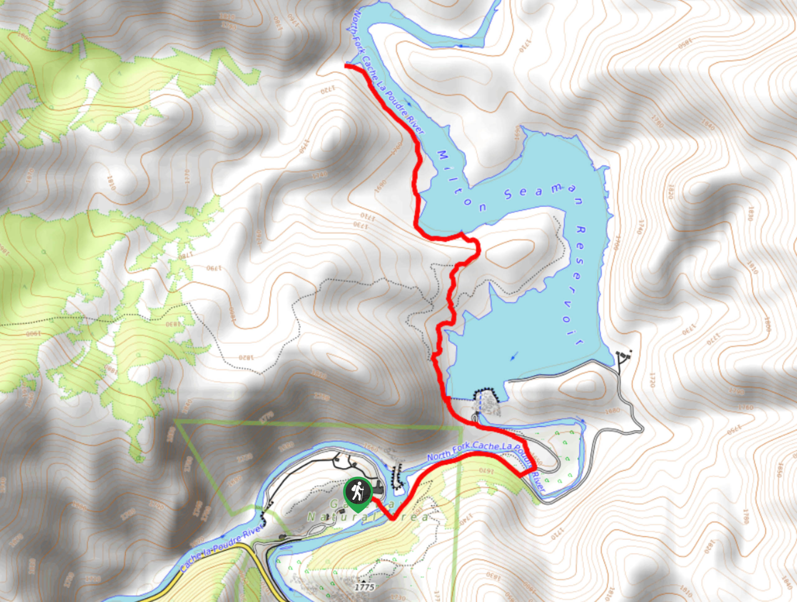 Wintersteen Trail Map