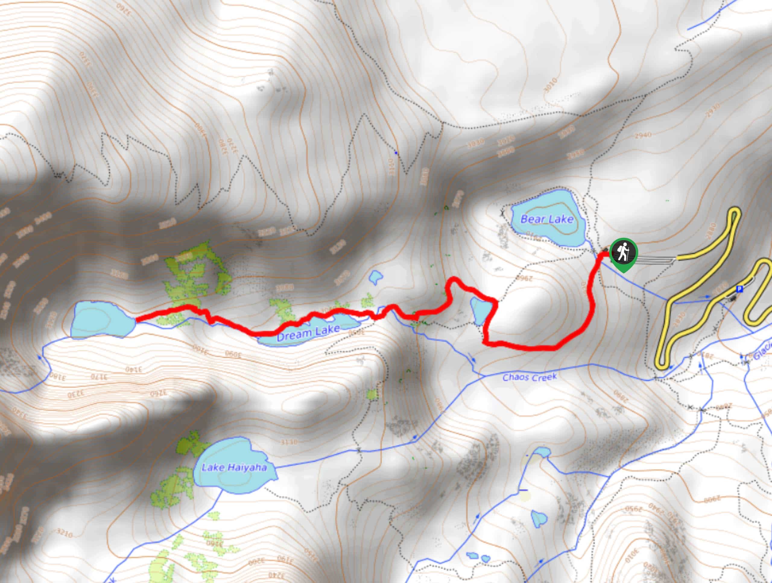 Emerald Mountain Trail Map