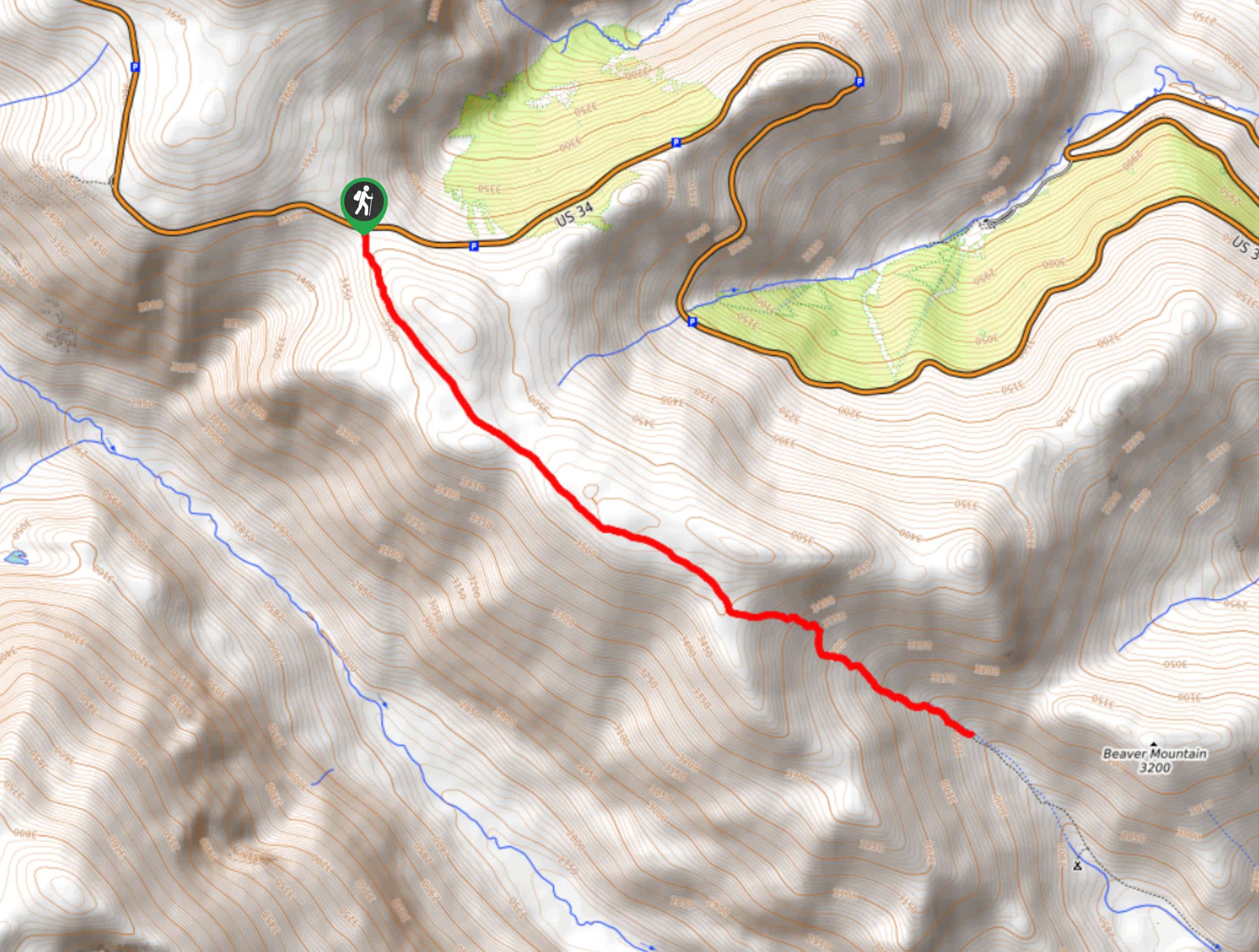 Ute Trail Map
