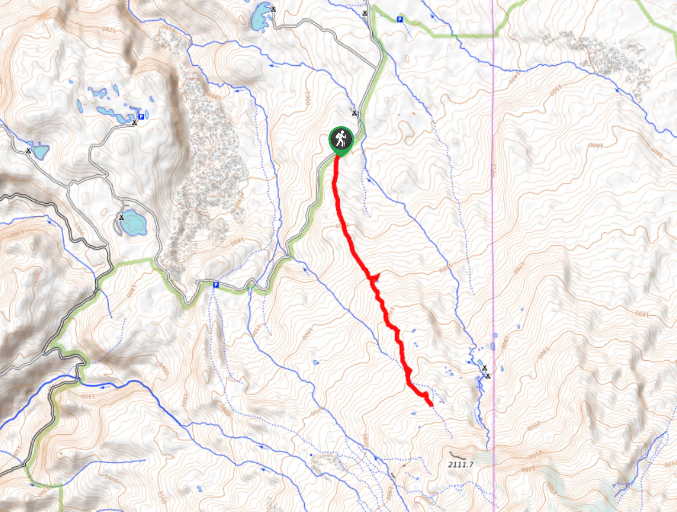 Killen Creek Trail Map