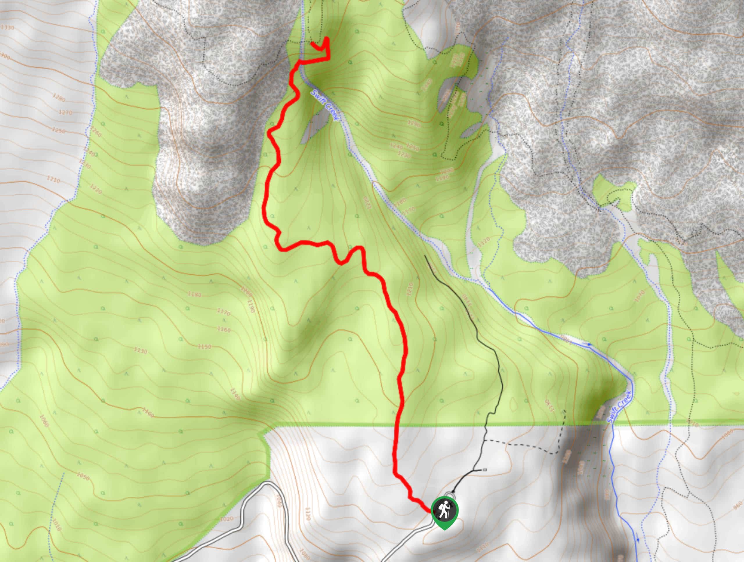 Ptarmigan Trail Map