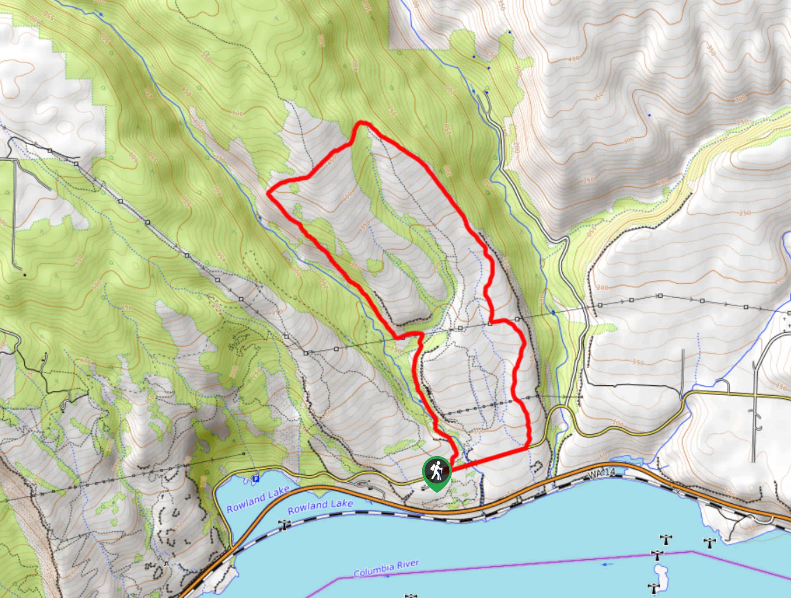 Tracy Hill Loop Map