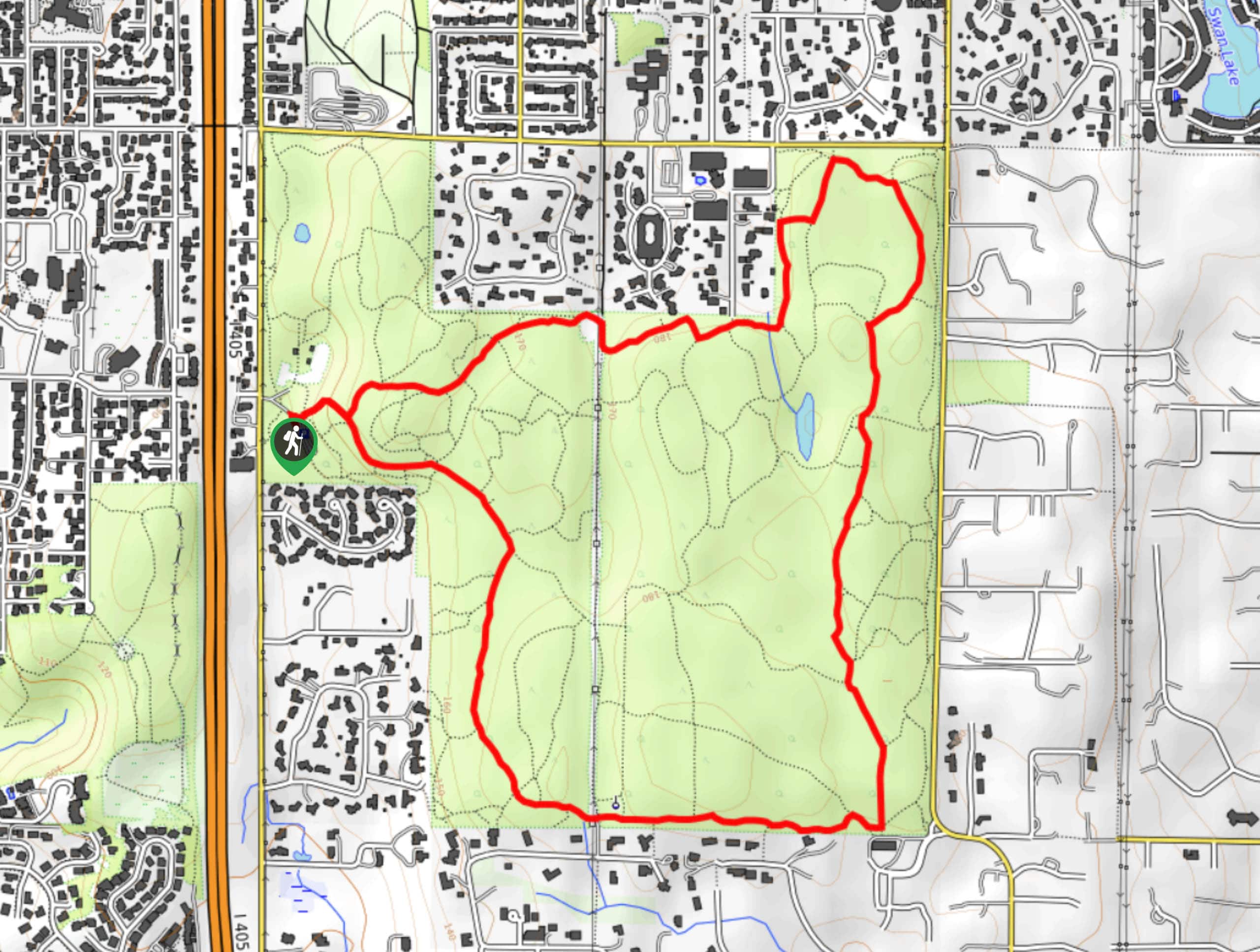 Coyote Loop Trail Map