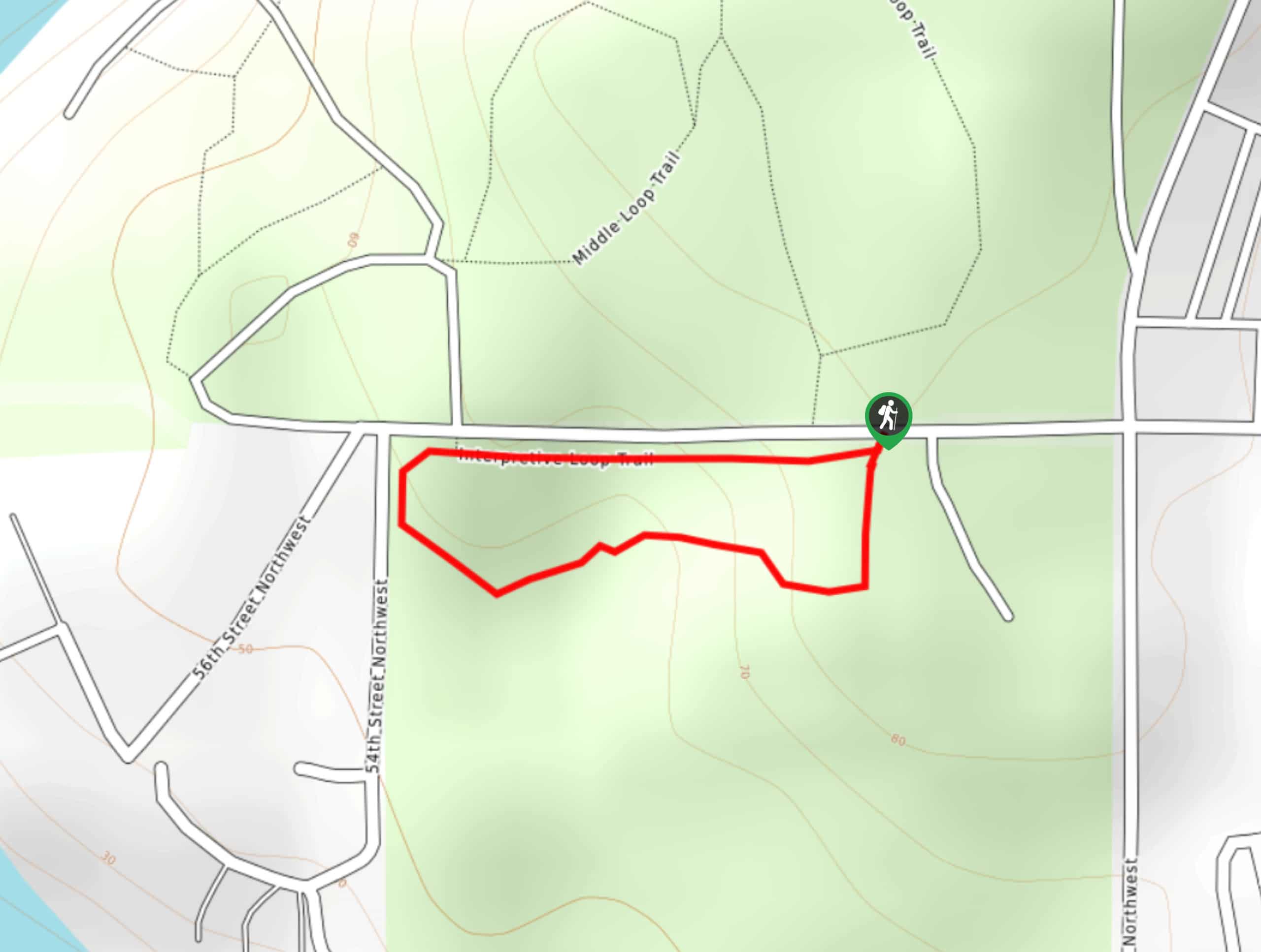 Kopachuck State Park Lower Loop Trail Map
