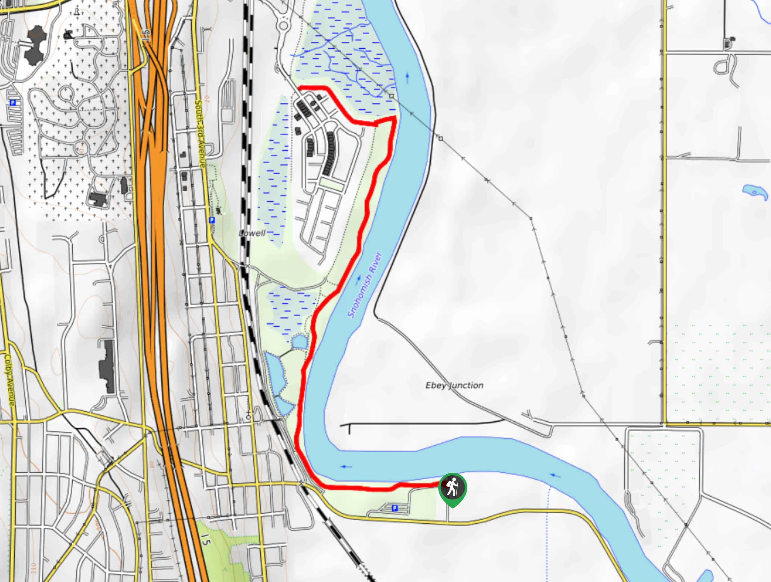 Lowell Riverfront Trail Map