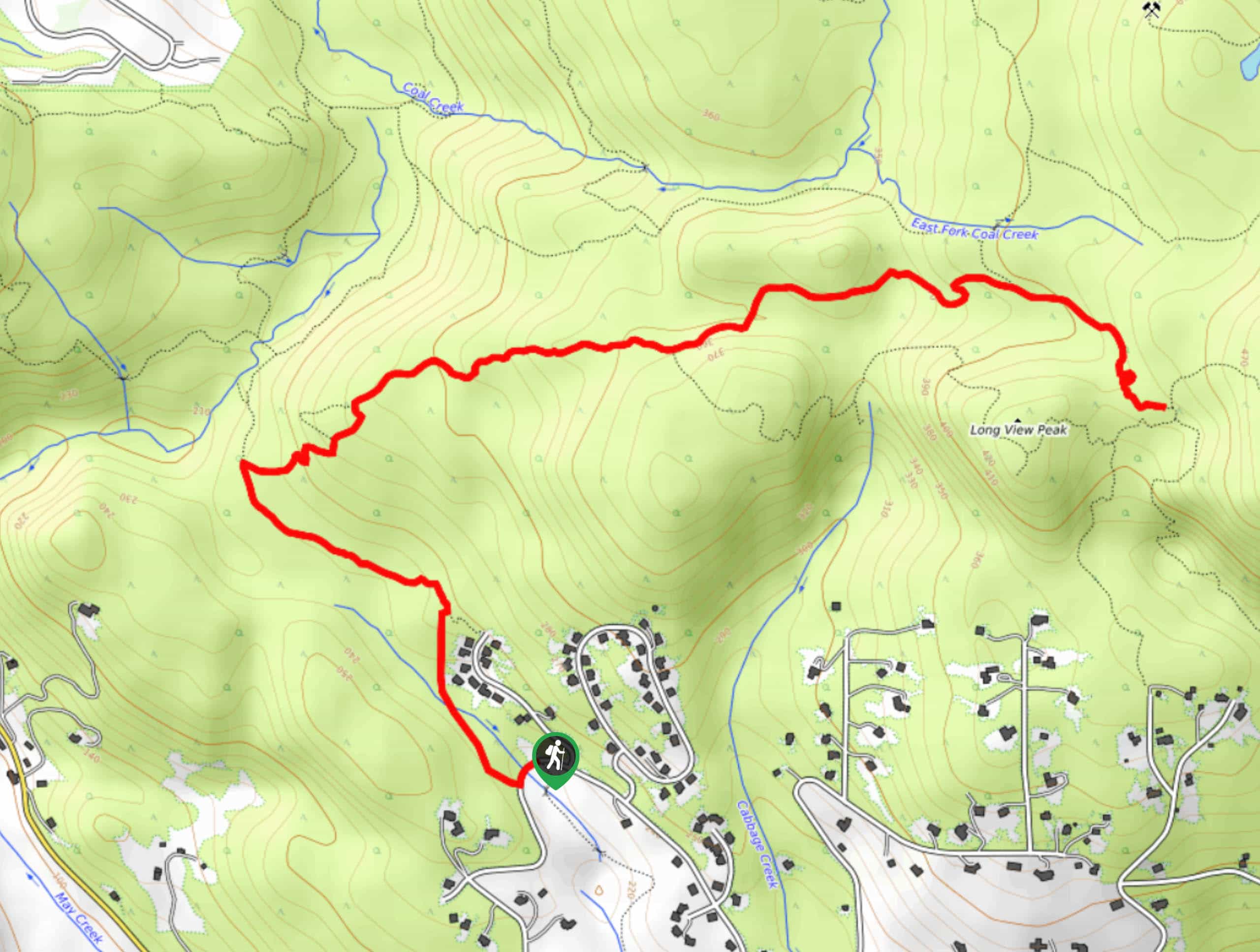 Shy Bear Trail Map