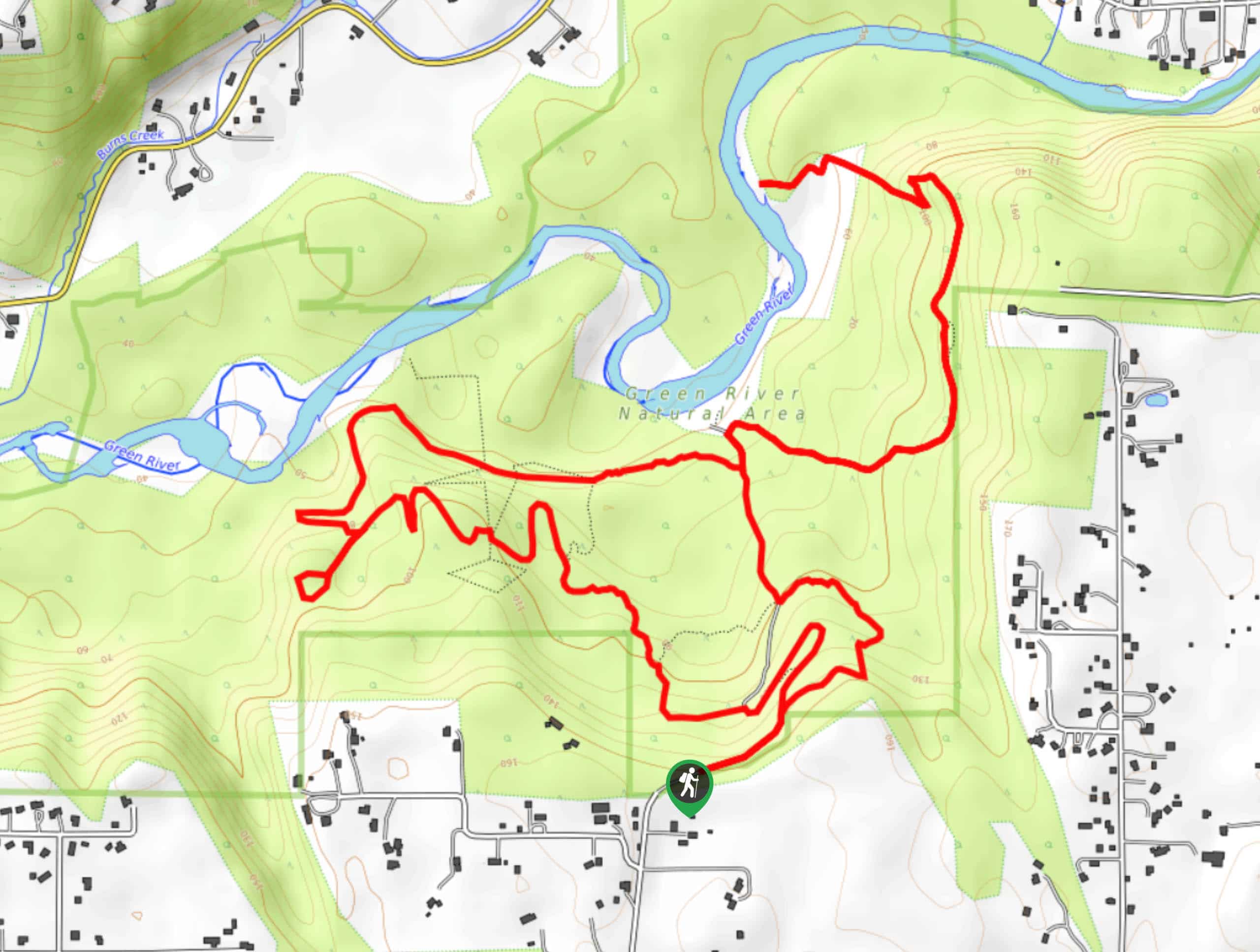 Stevensonville Loop Map