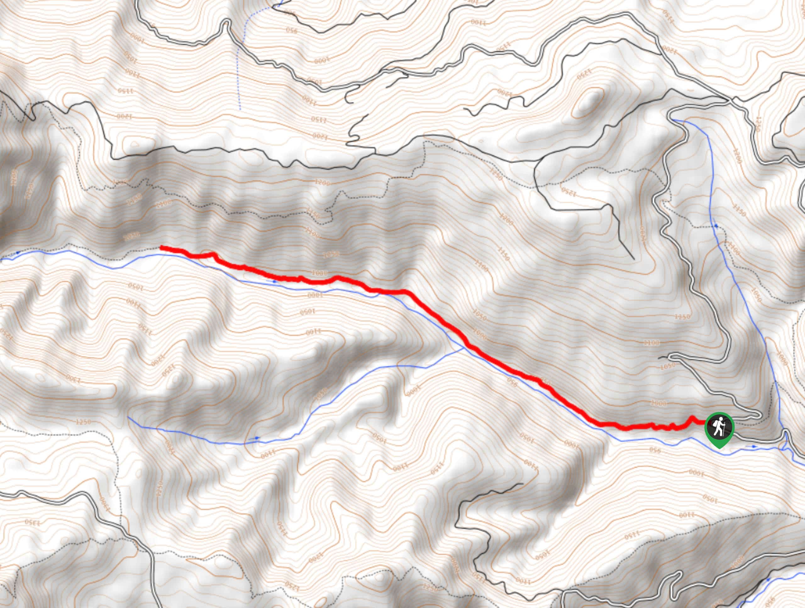 Taneum Creek Trail Map