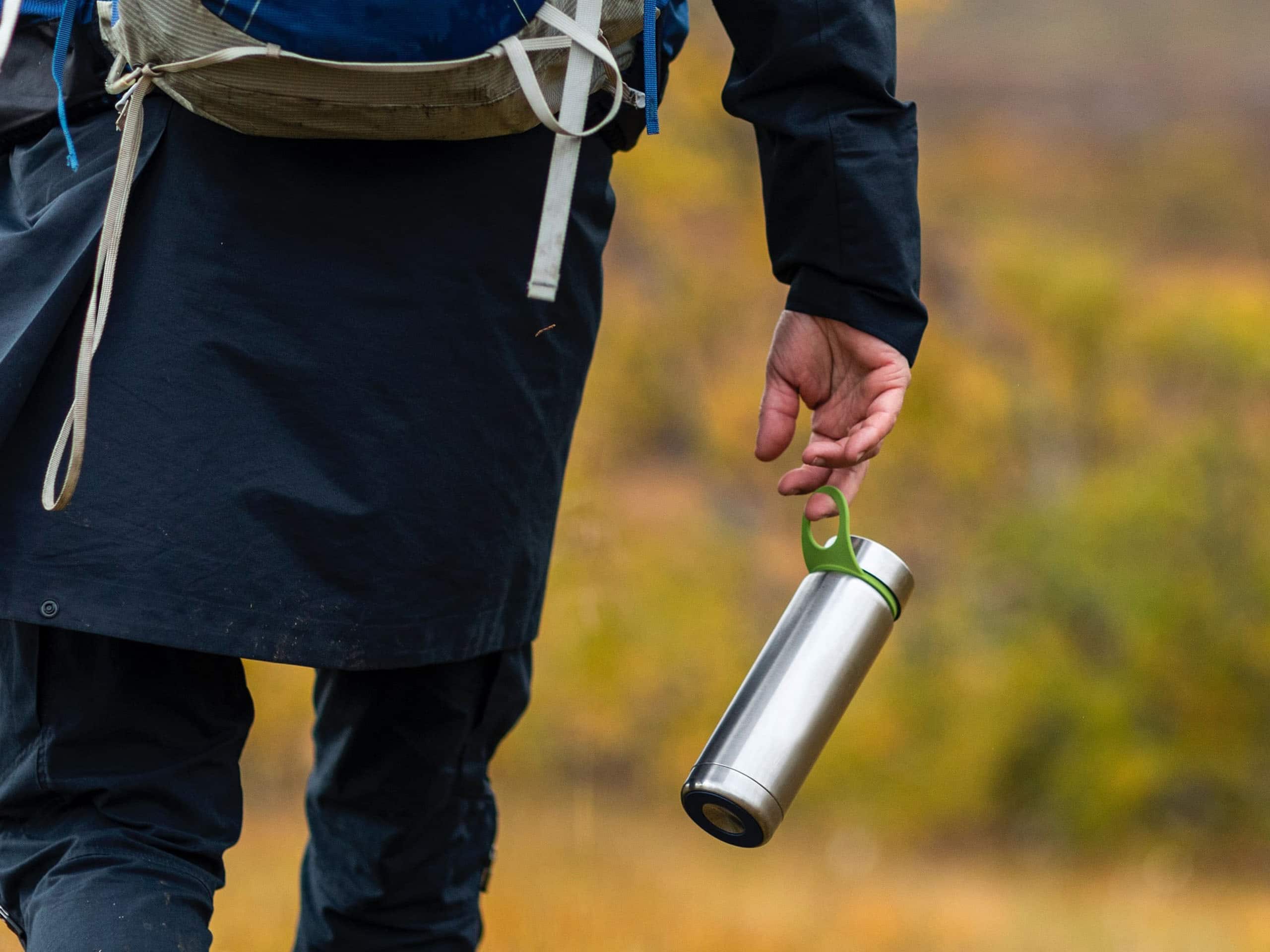 It’s safest to fill up your bottle before you go to your refuge