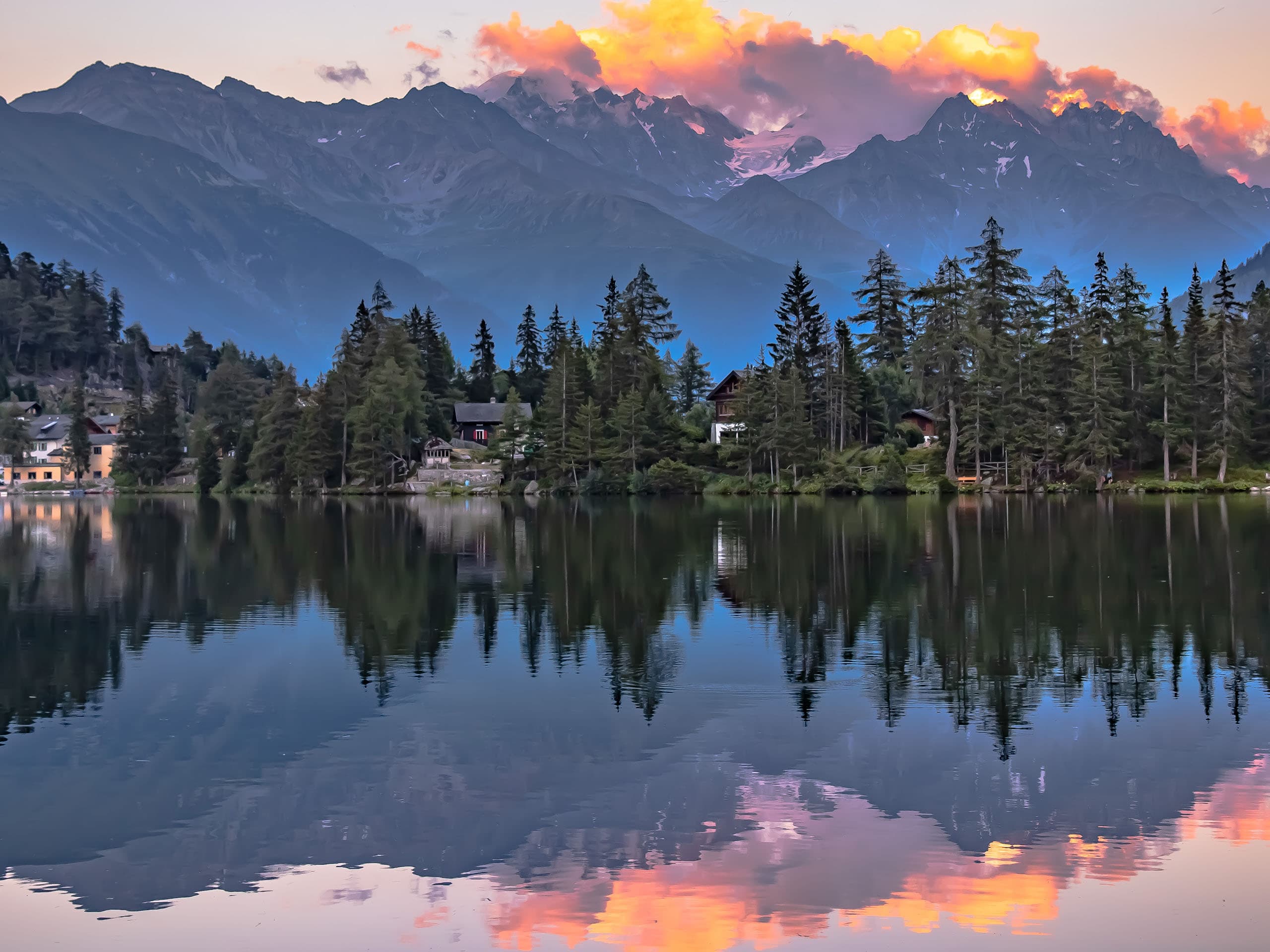 You can skip some sections - Switzerland, Champex-Lac