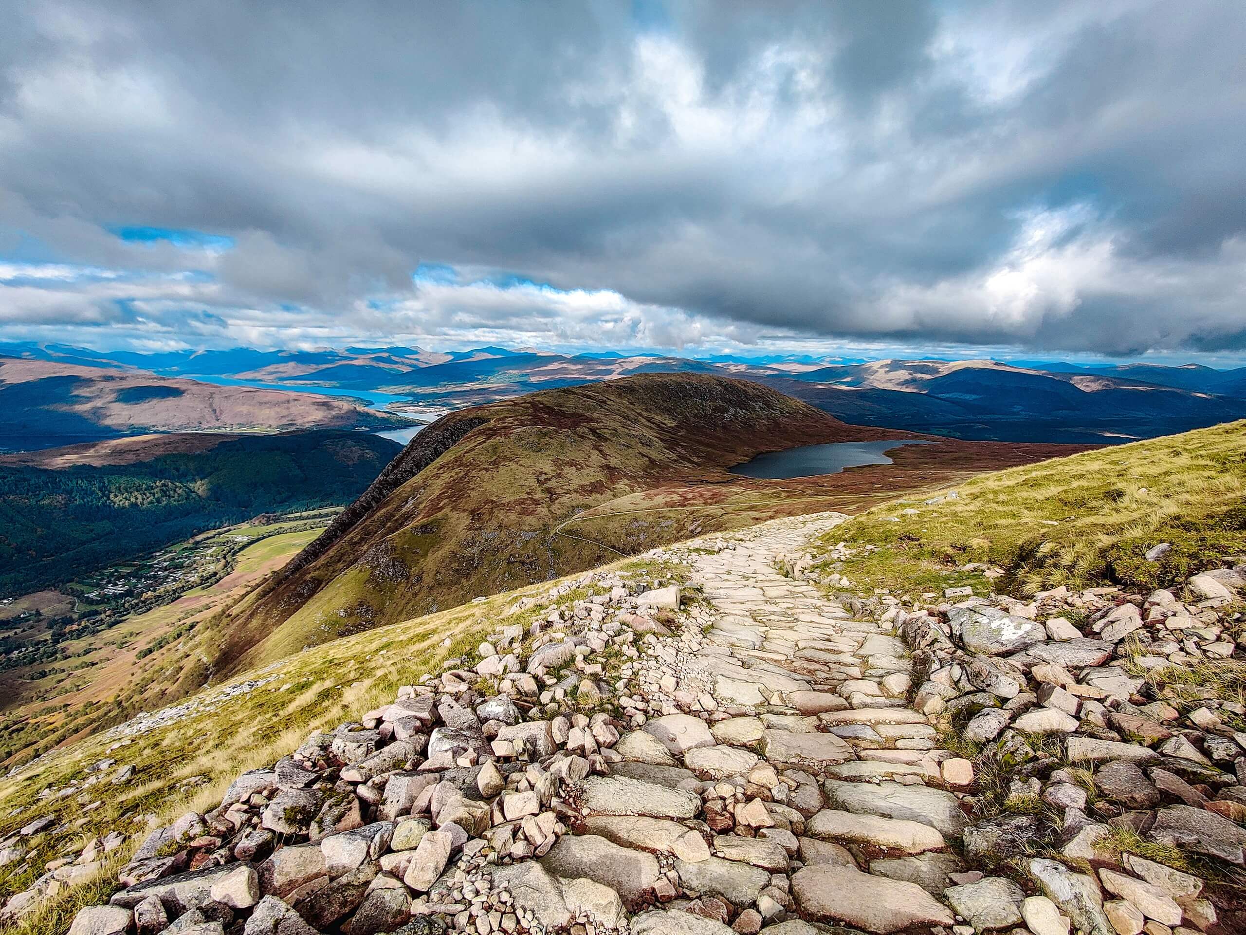 Ben Nevis Mountain Path Walk