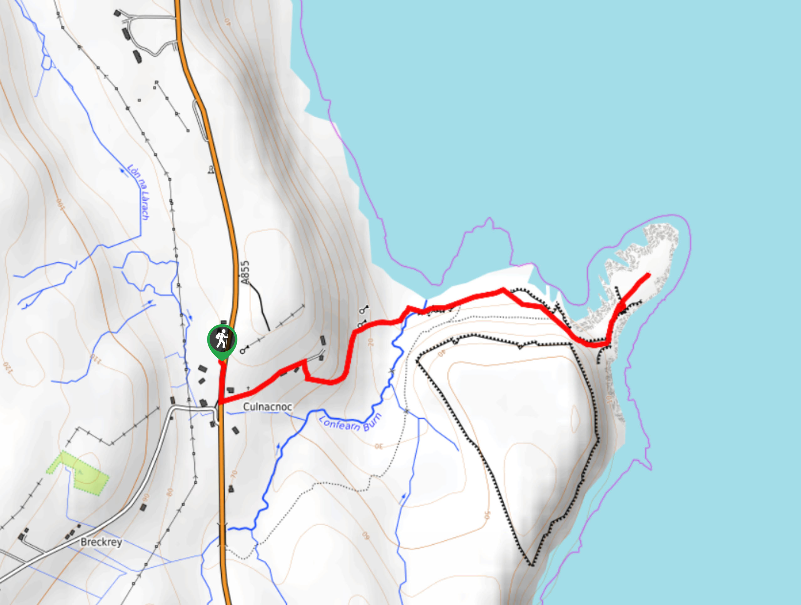Brother's Point Walk Map