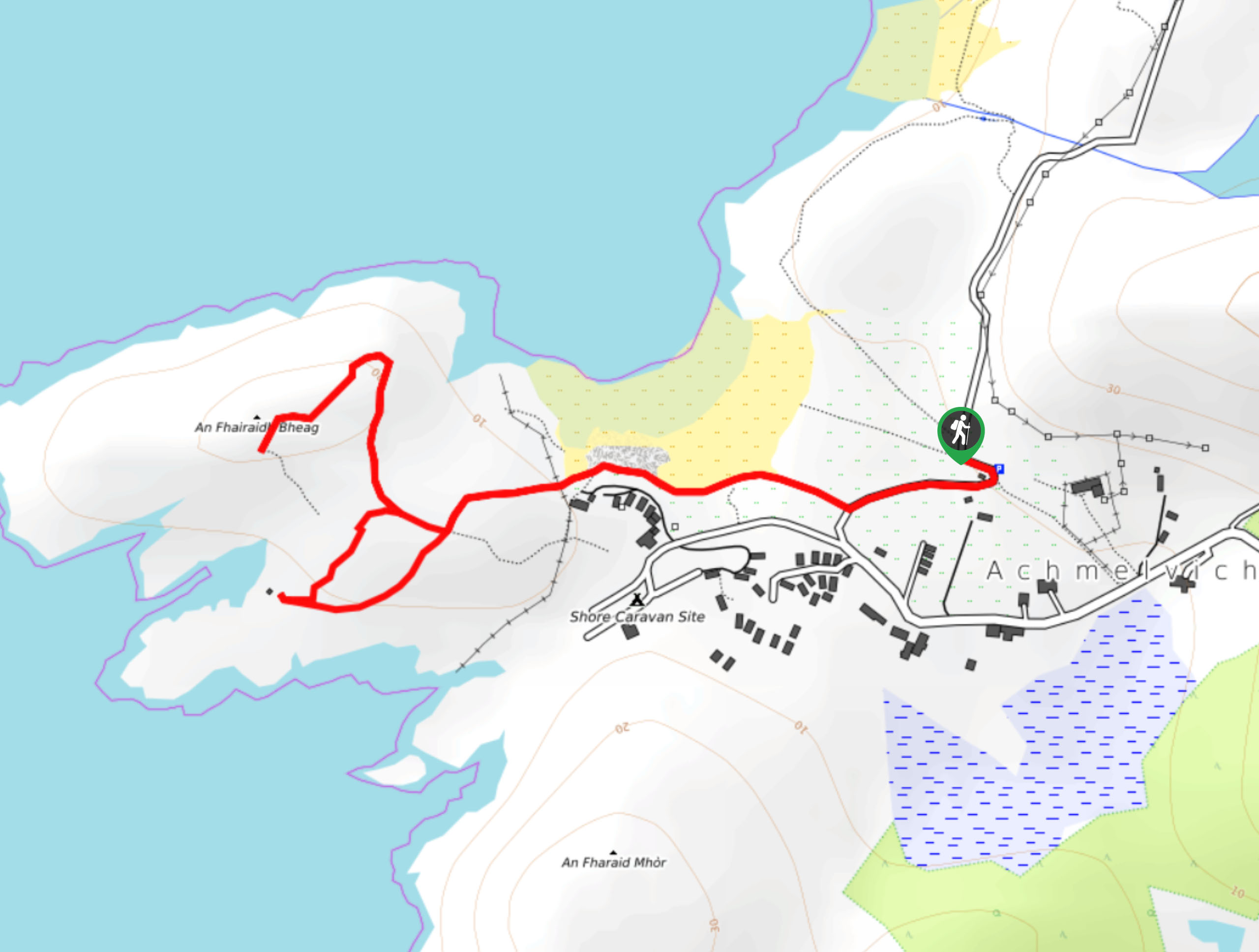 Hermit's Castle Walk Map