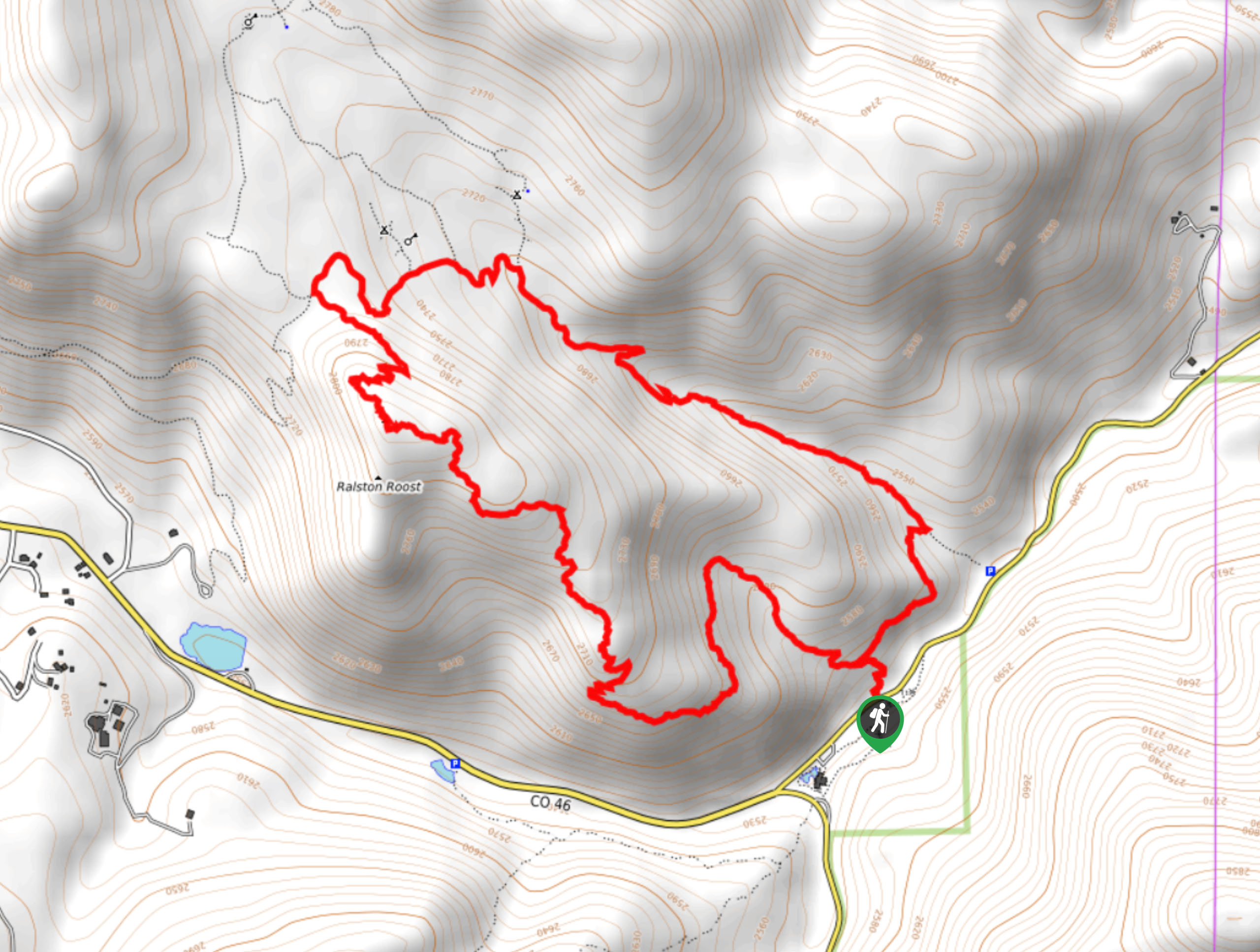 Black Bear Trail Map