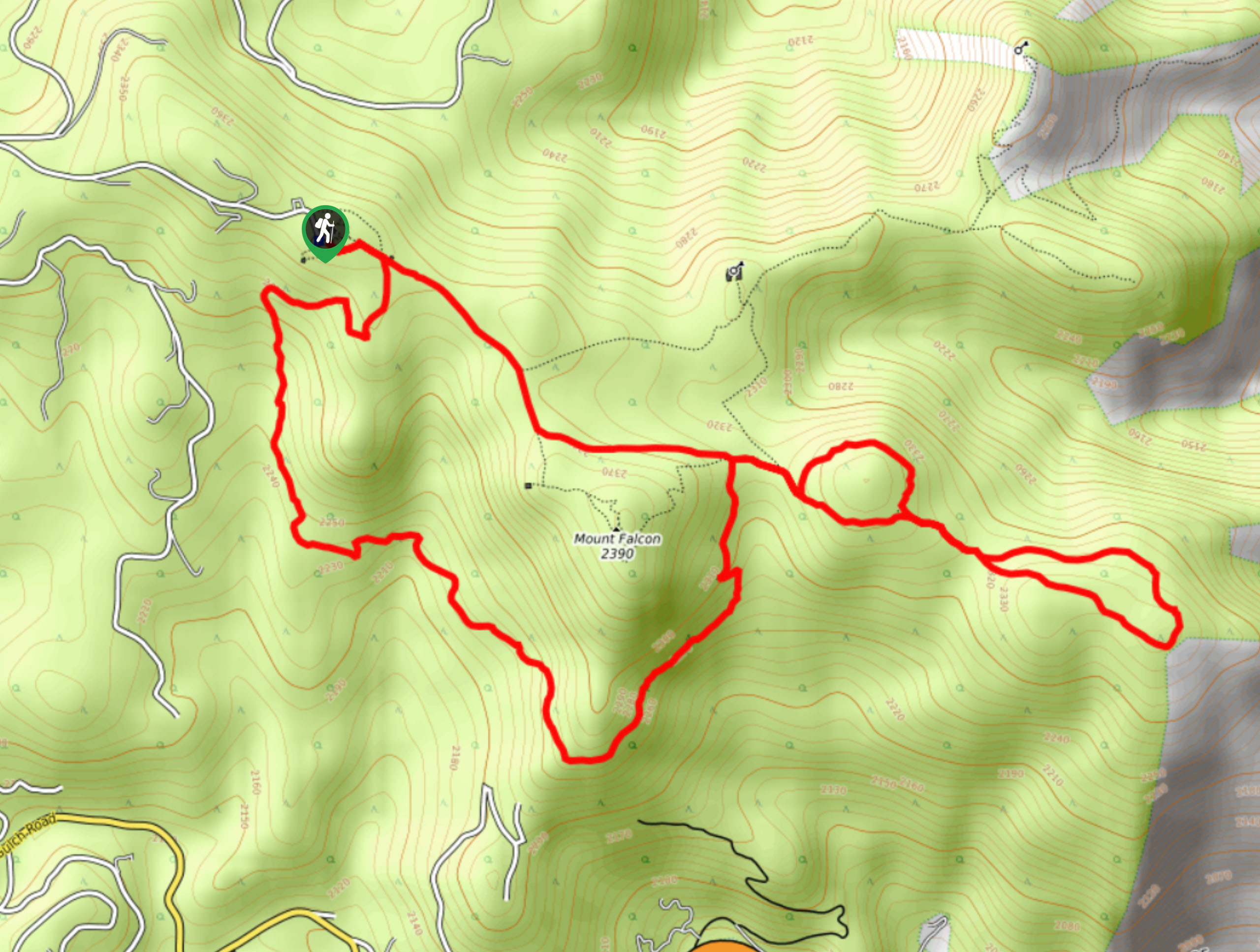 Devil’s Elbow Hike Map