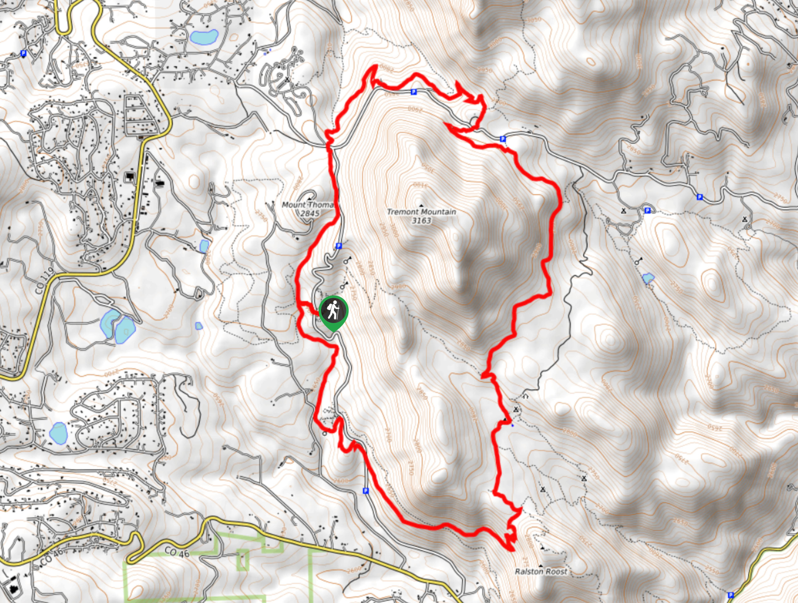 Mule Deer Trail Map