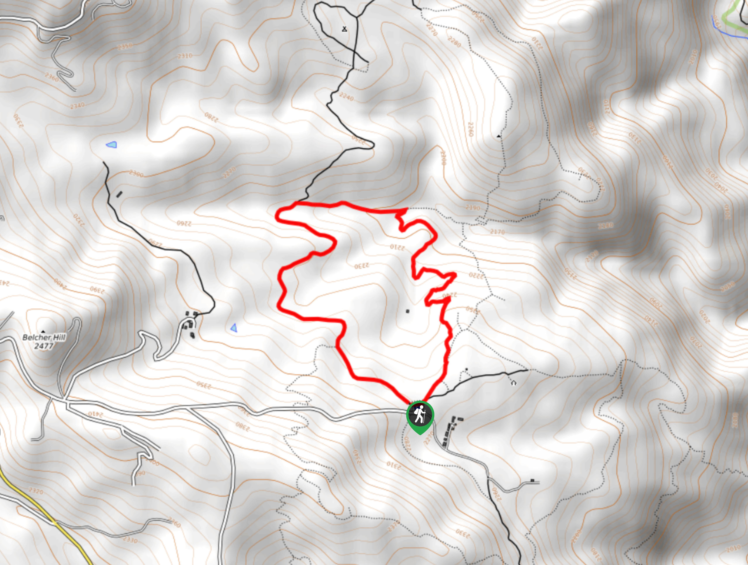 Rawhide and Wrangler’s Run Trail Map