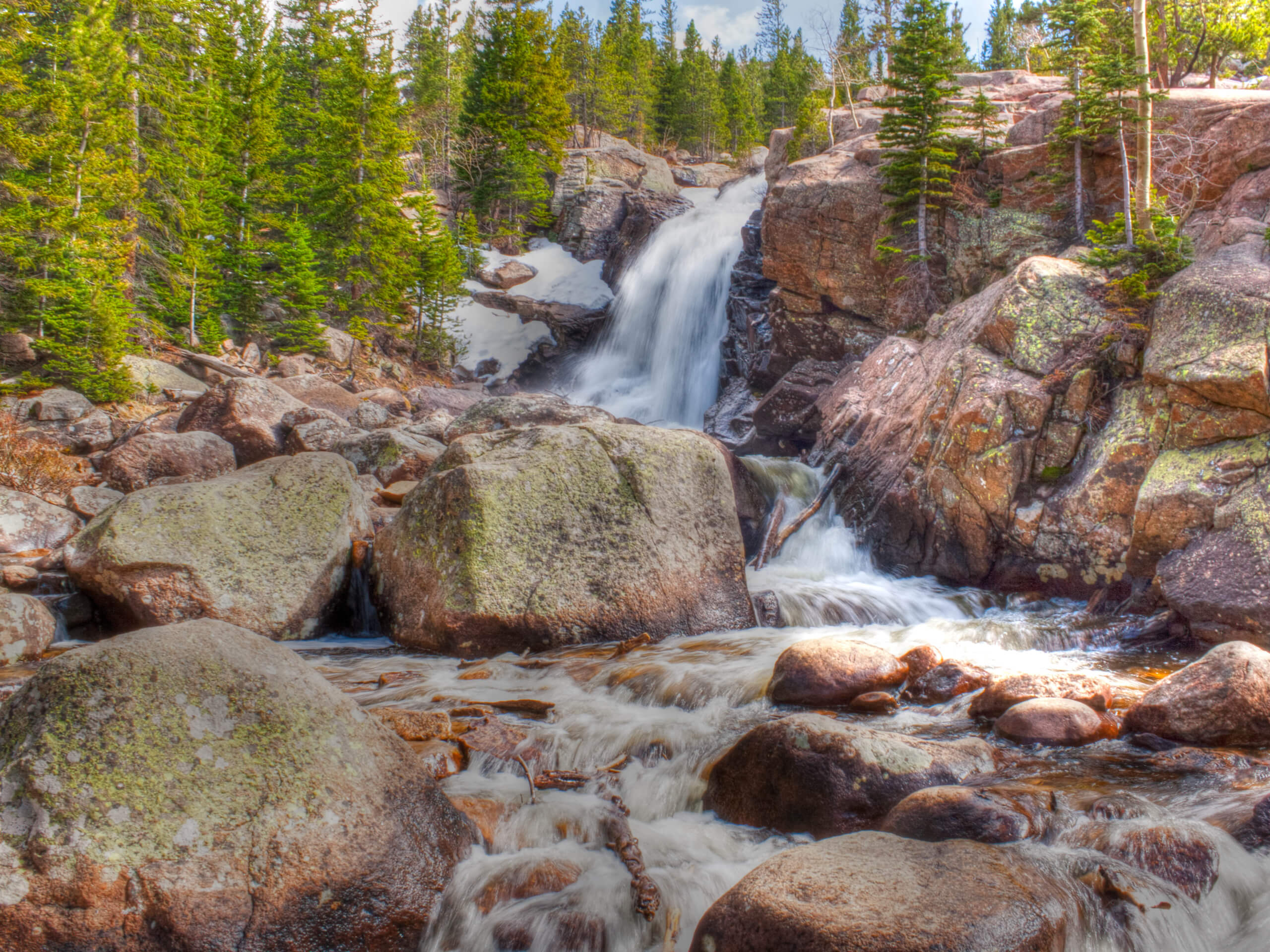 Alberta Falls via Bear Lake Hike