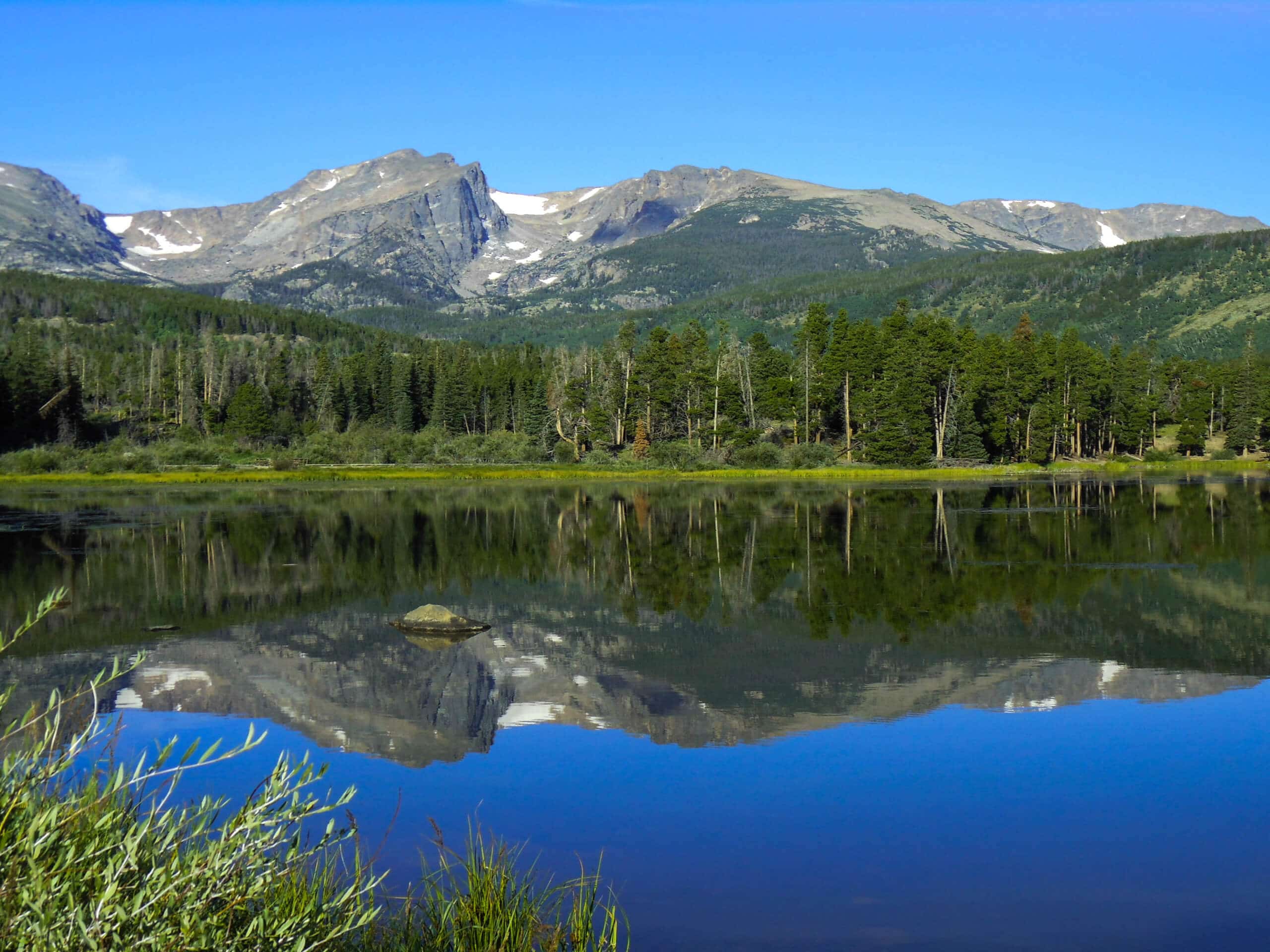 Rocky Mountain Lake Trail