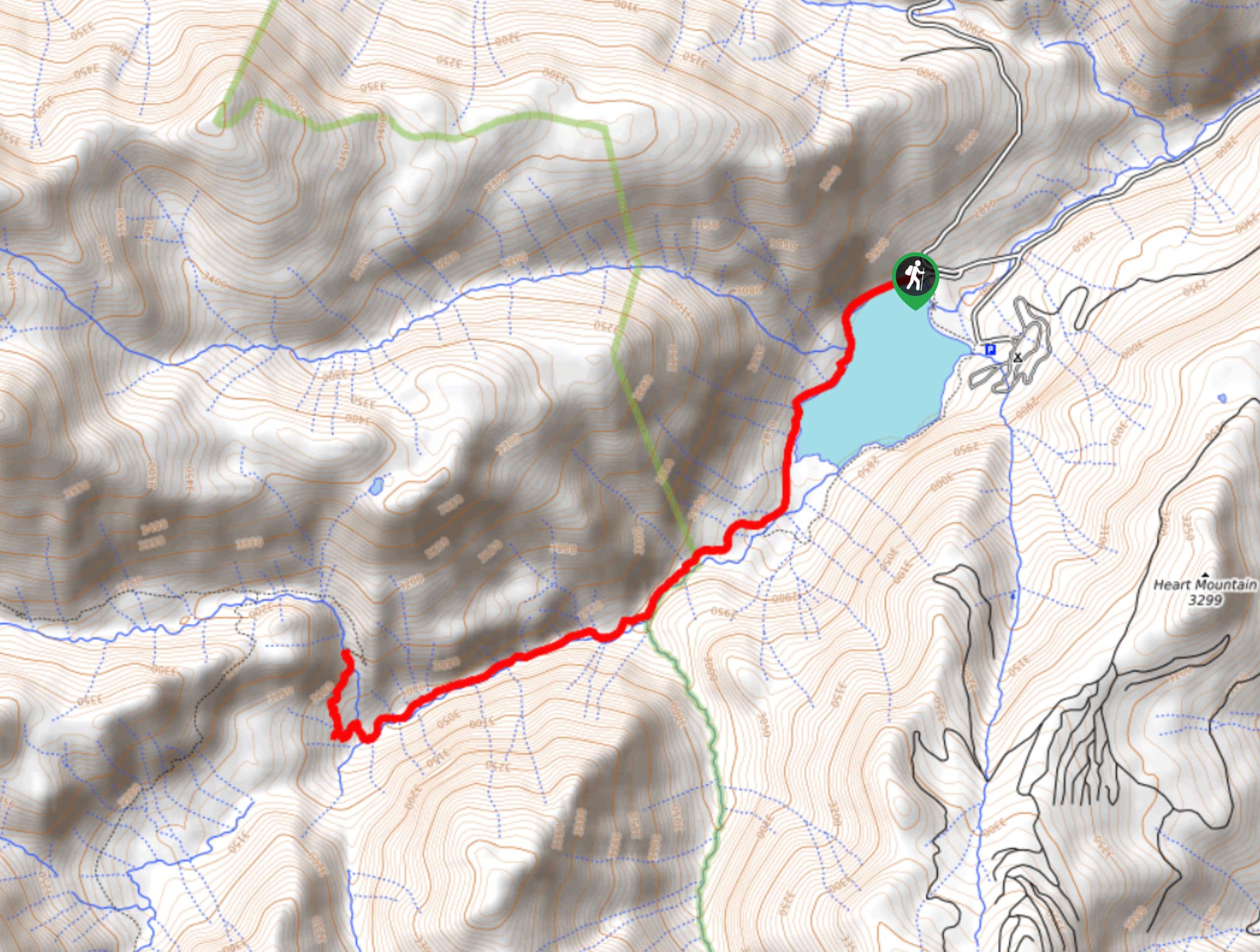 Archuleta Trail and Big Meadows Trail Map