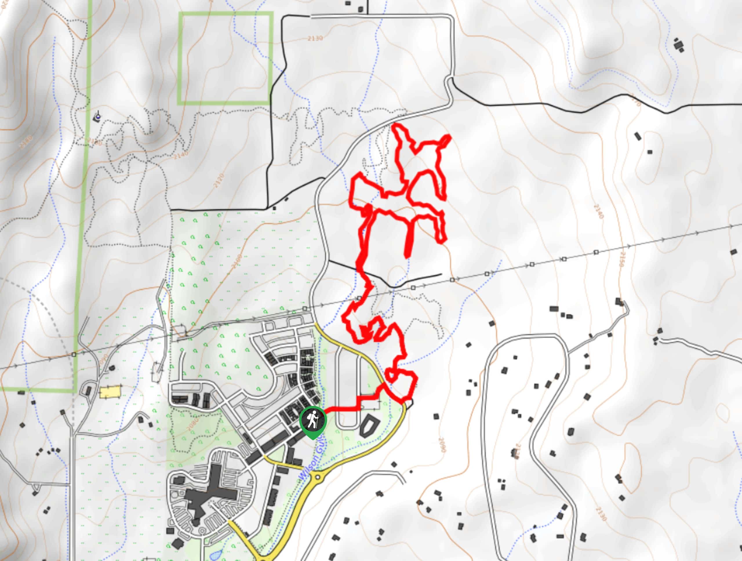 Spur Line Trail Map
