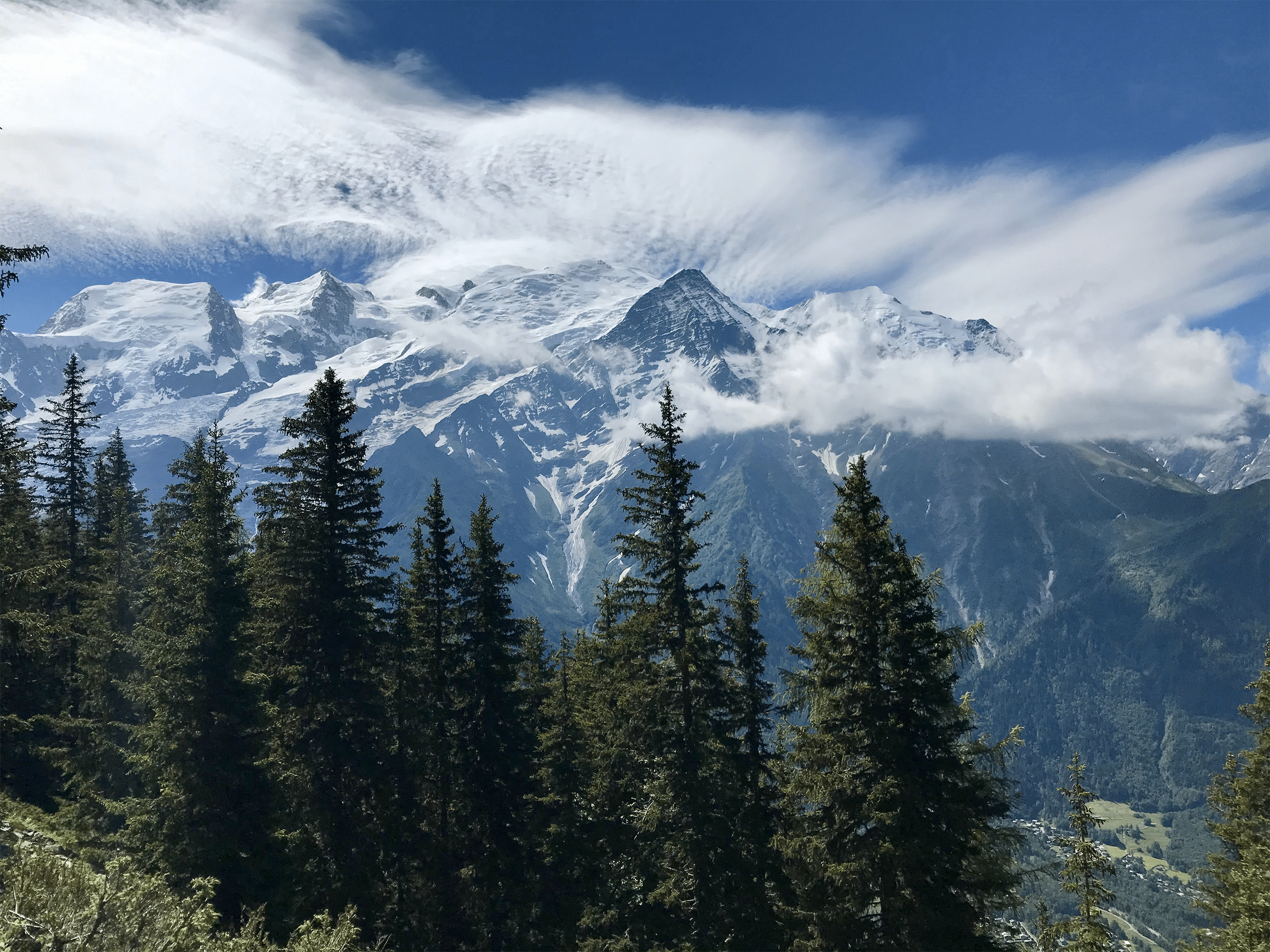 Tour du Mont Blanc - Most people set out from Les Houches