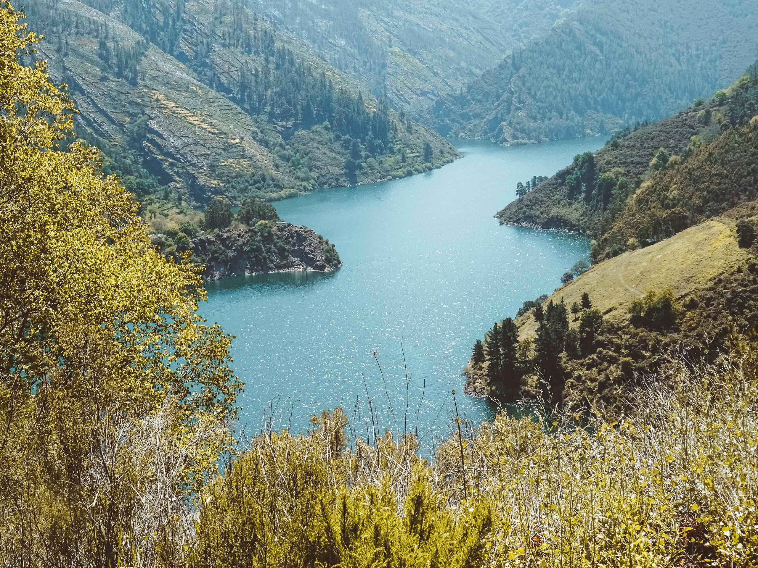 Day 8 - The panoramic views of the lush countryside and the Cantabrian Mountains