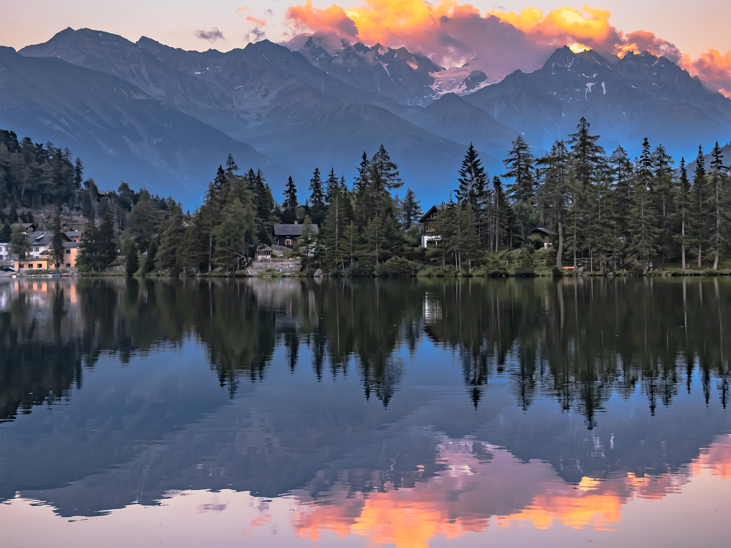 If you want to go the clockwise route, consider starting from Champex