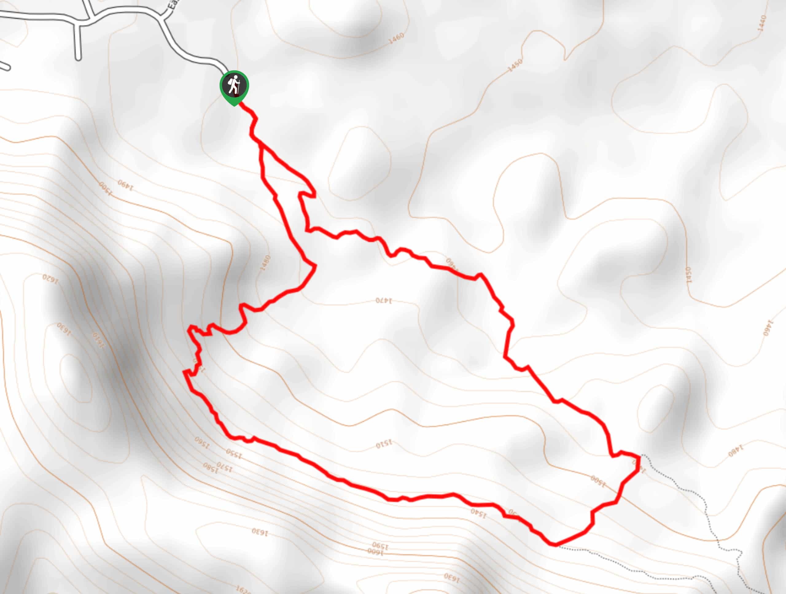 200 Trail Map