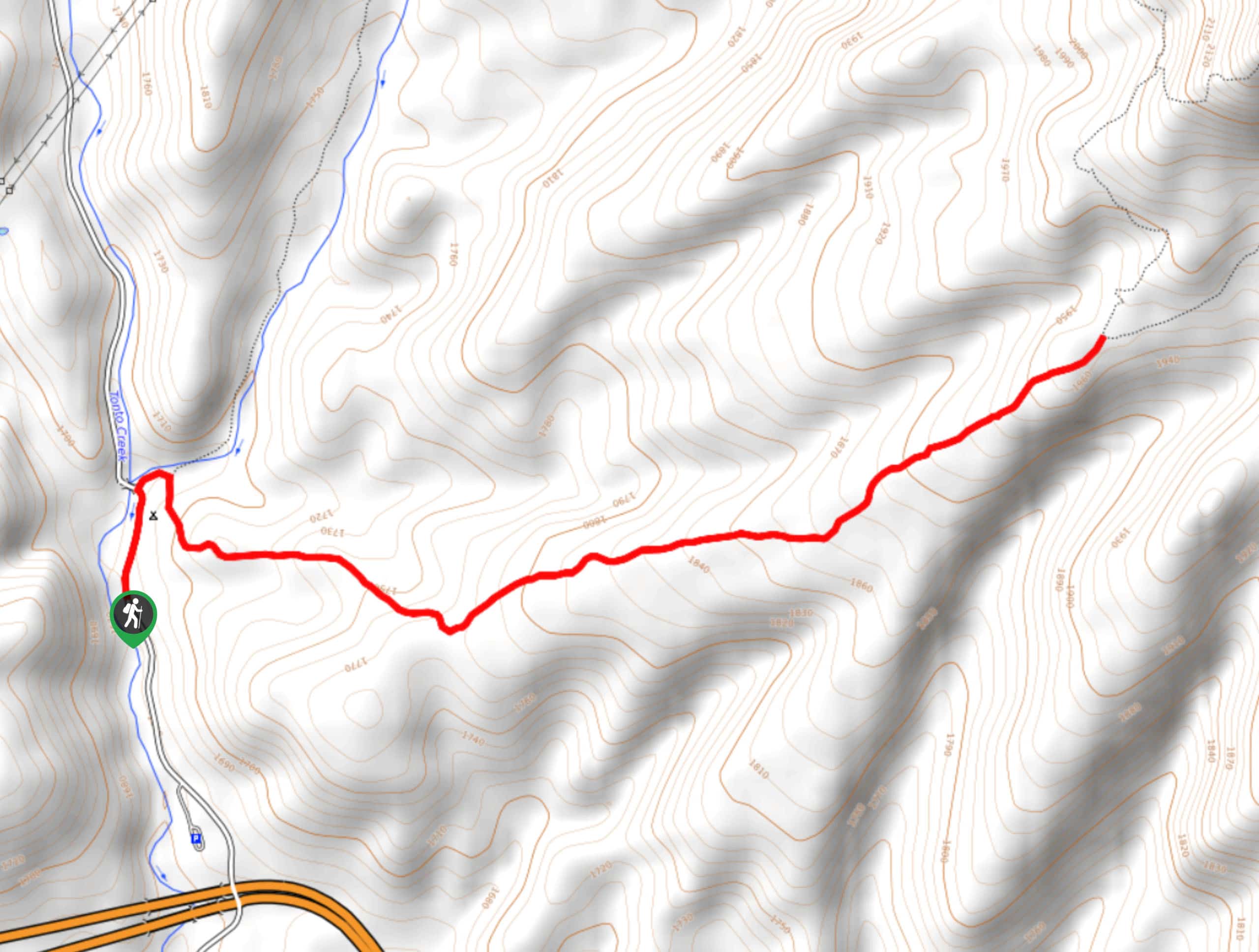 Derrick Trail Map
