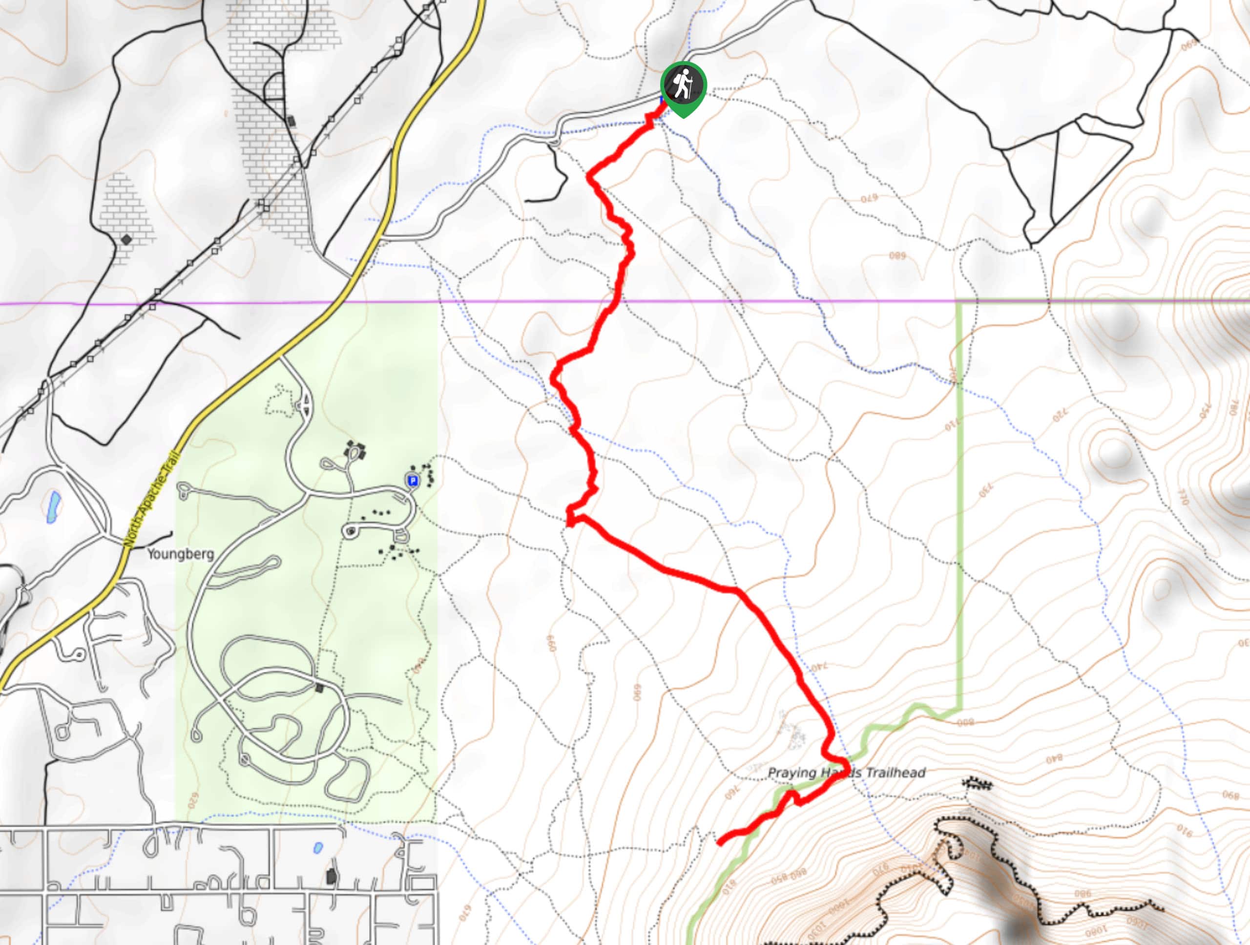 Jacob’s Crosscut Trail Map