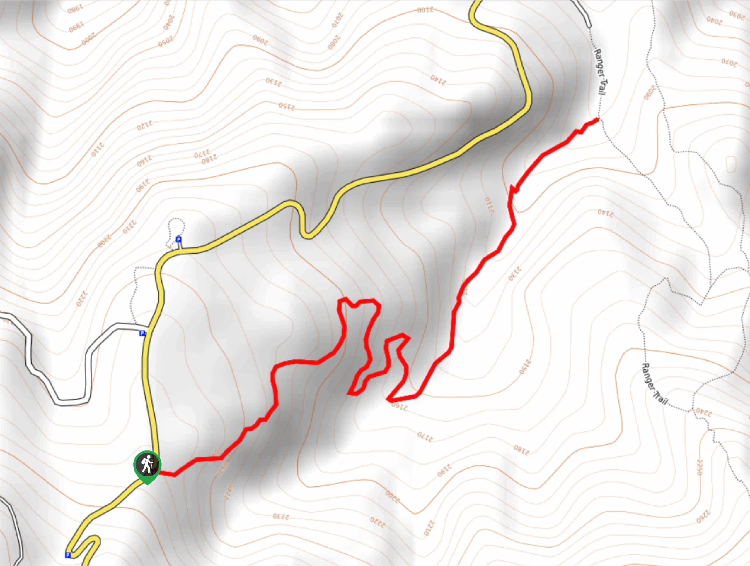 Long Canyon Hike Map