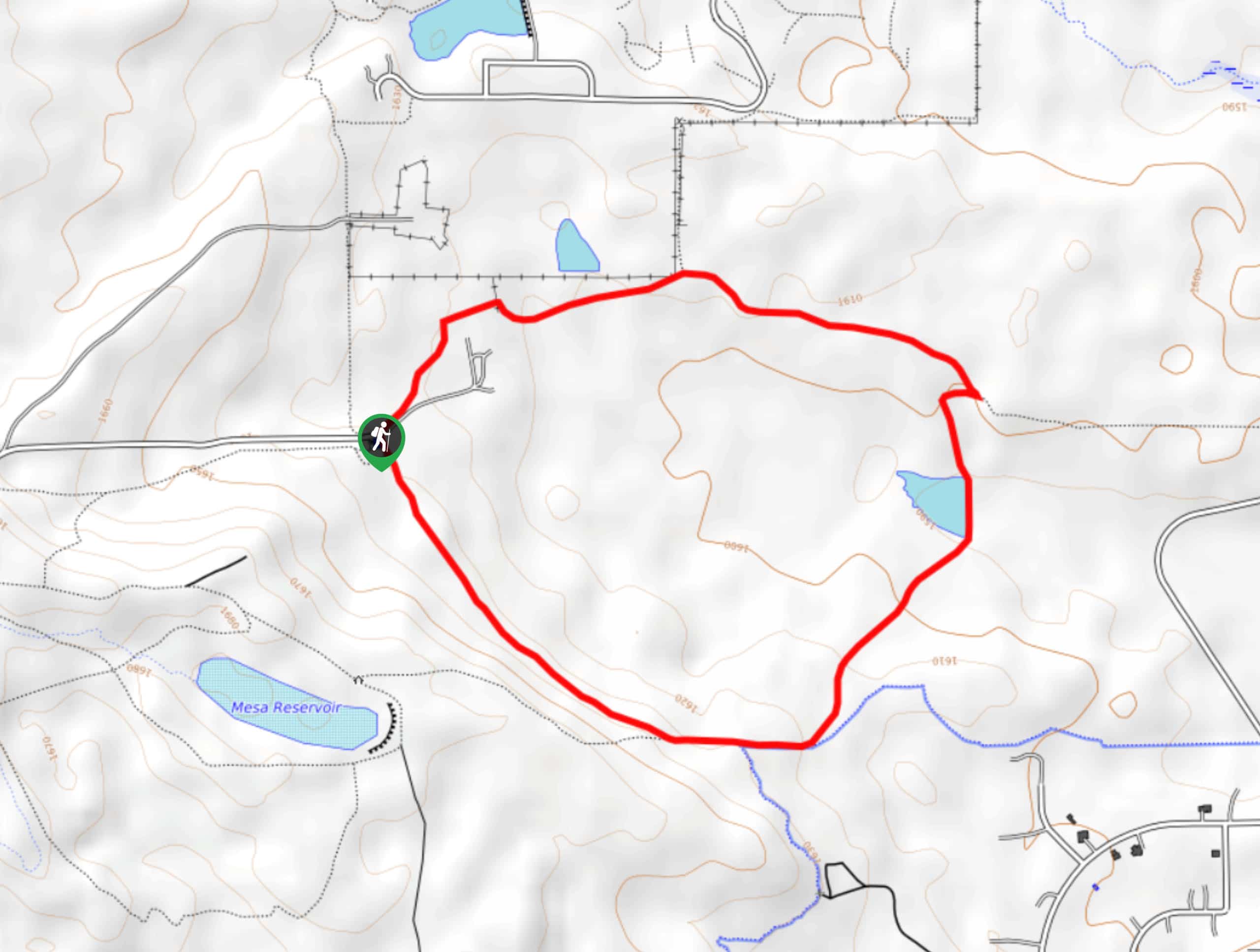 Sage and Eagle Loop Trail Map
