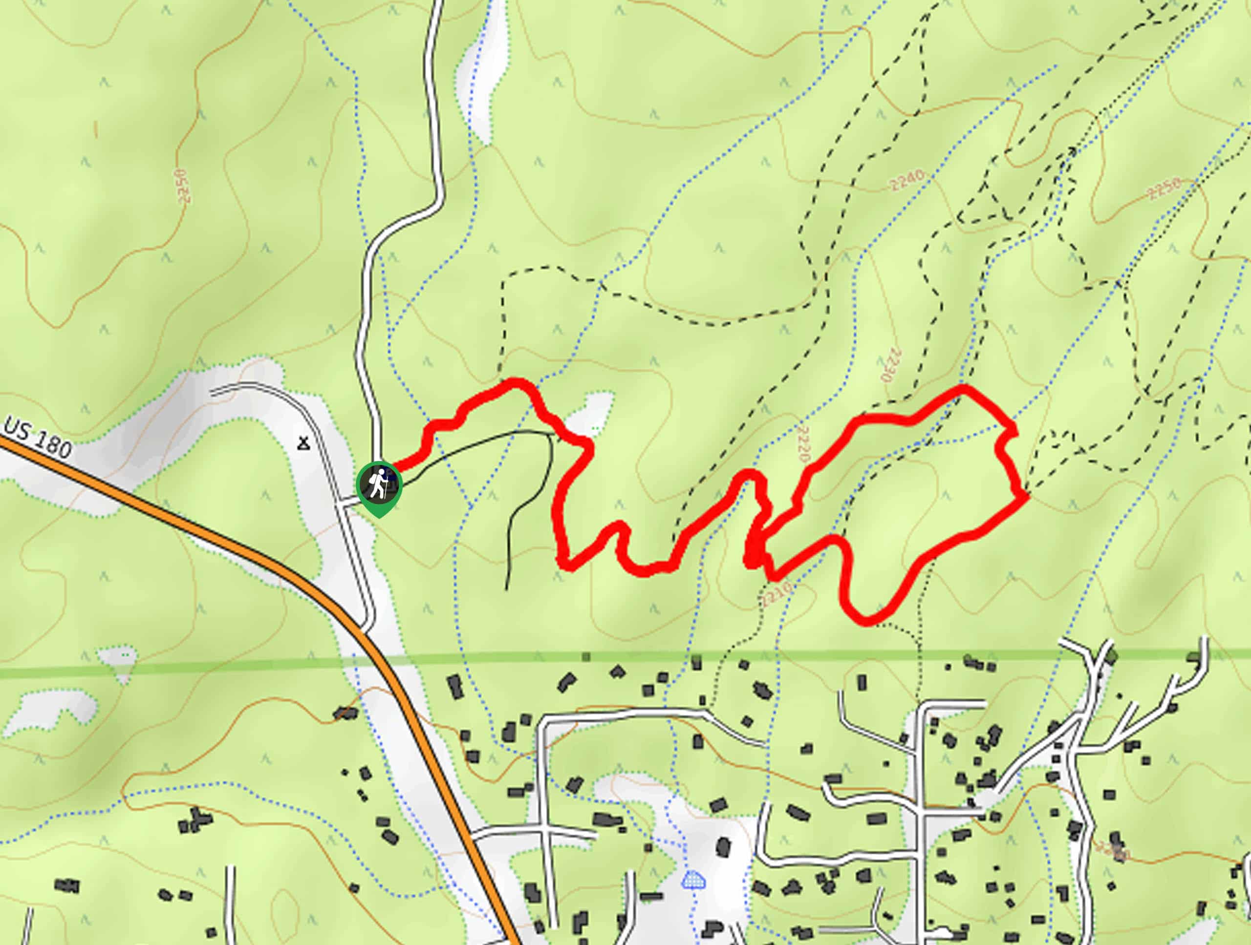 Chimney Springs Trail Map
