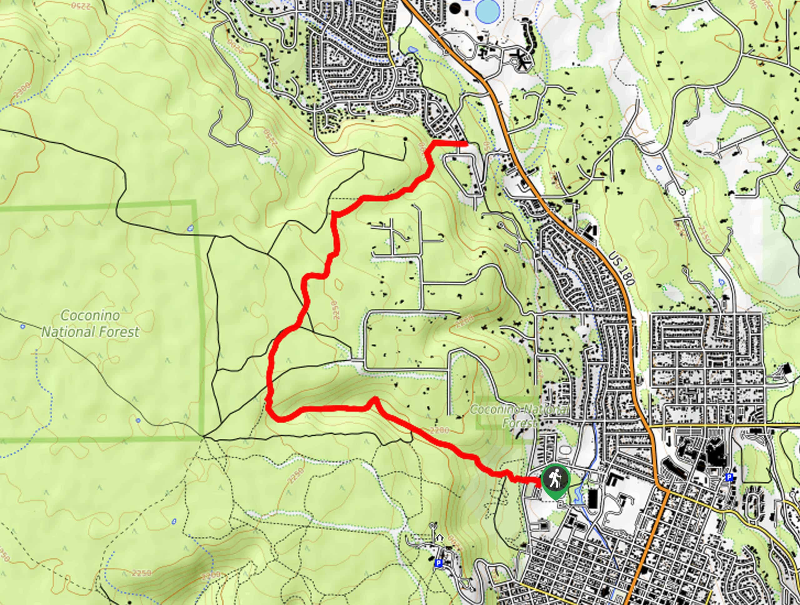 Observatory Mesa Trail Map